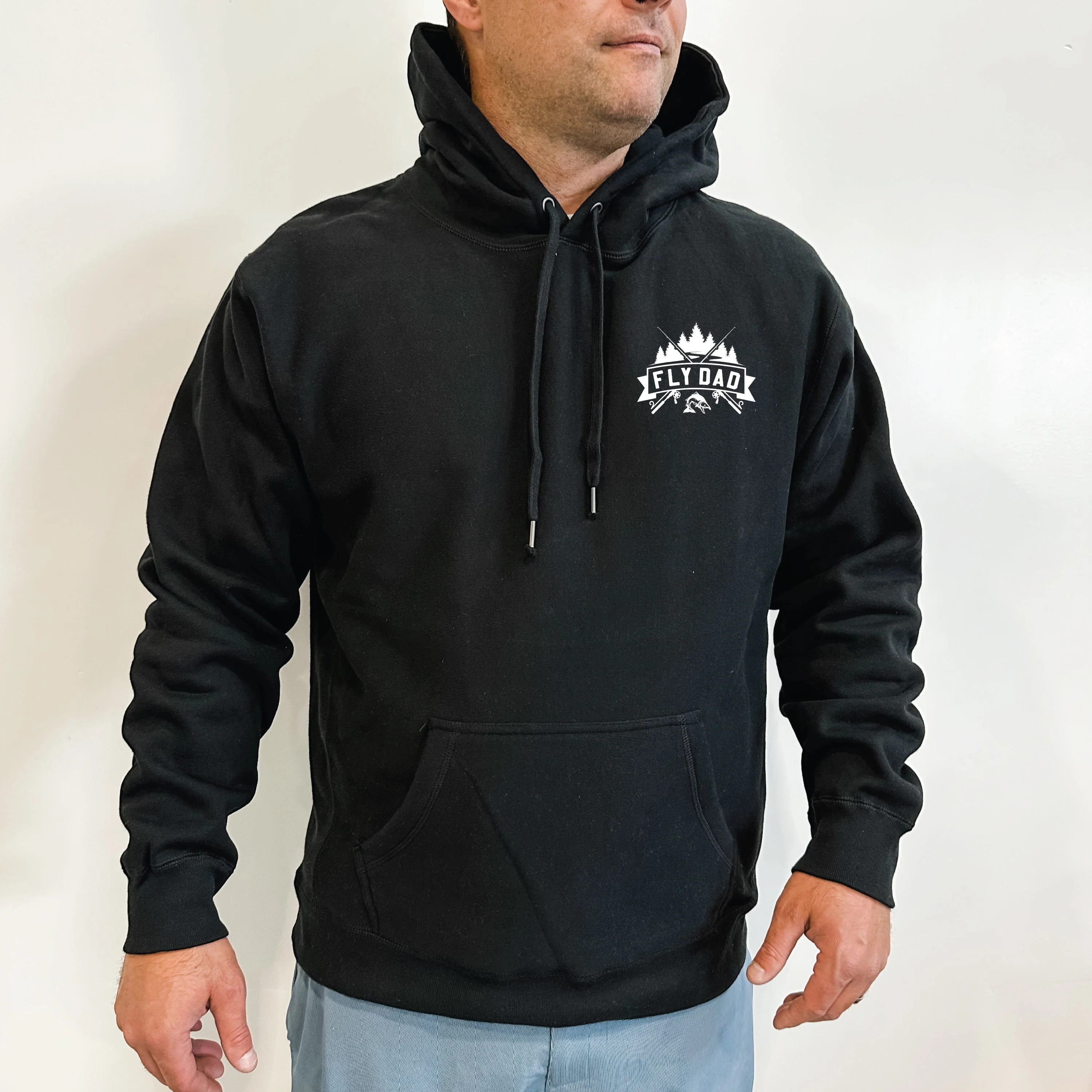 Father's Day - Embroidered Heavyweight HOODIE - Choose Your Design - Image 3
