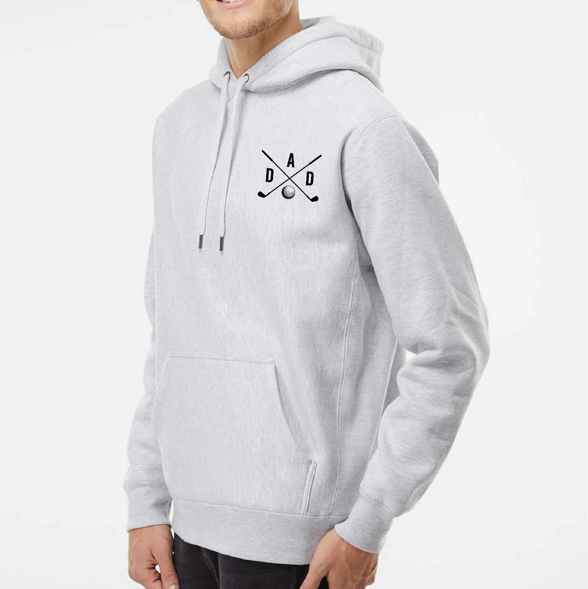 Father's Day - Embroidered Heavyweight HOODIE - Choose Your Design - Image 6