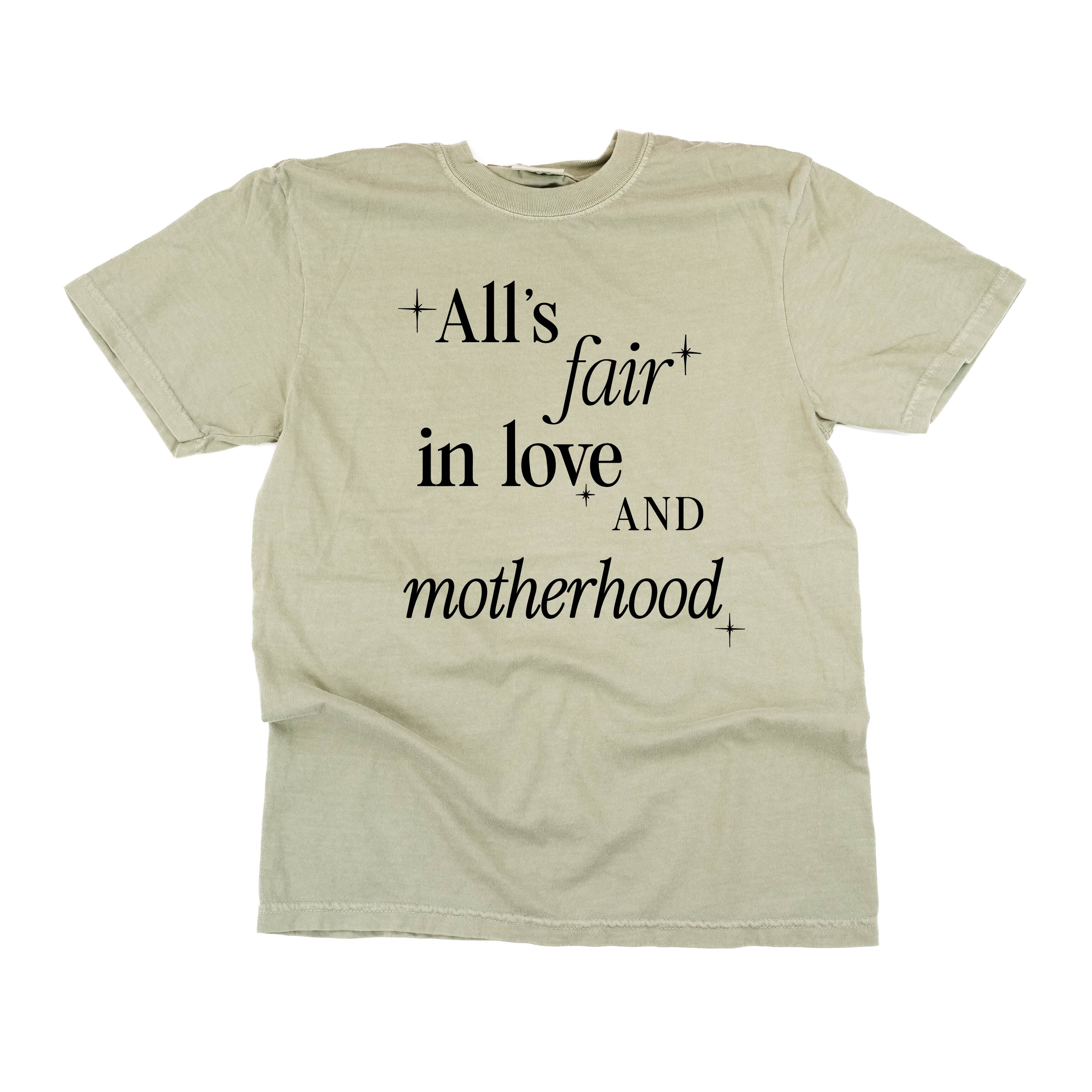 All's Fair In Love And Motherhood - Comfort Colors Tee - Image 10