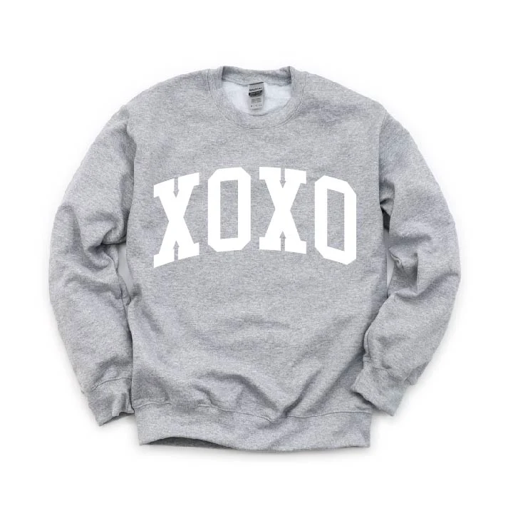 Arched XOXO - Varsity - Basic Fleece - Image 9