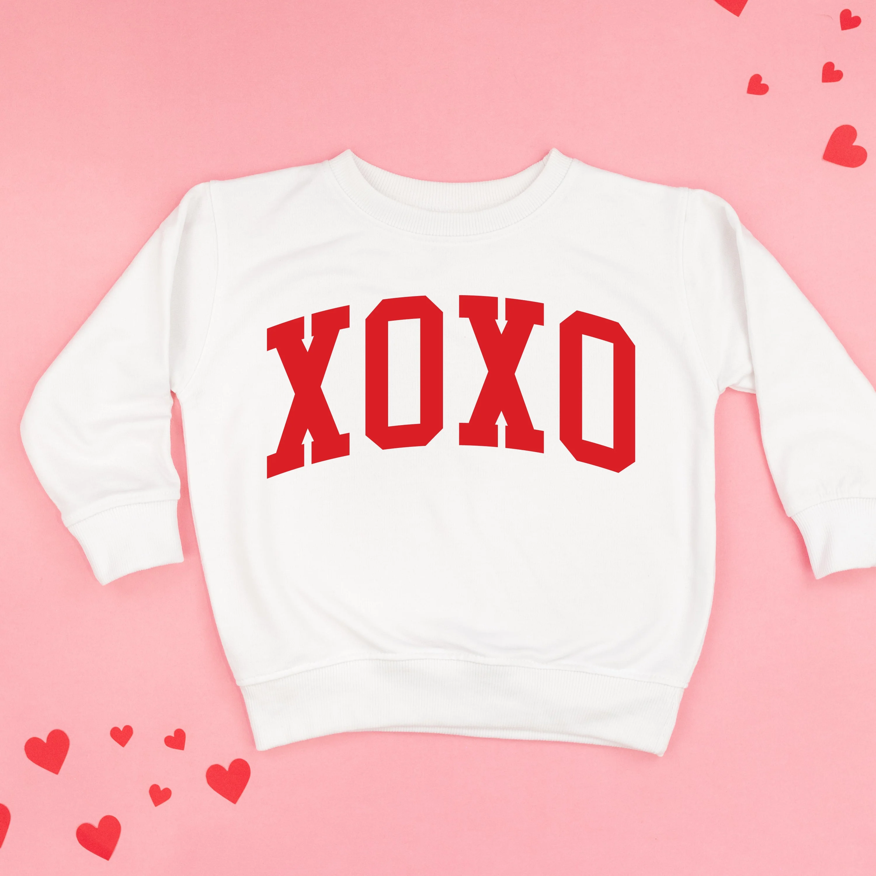 Arched XOXO - Varsity - Child Sweater - Image 3