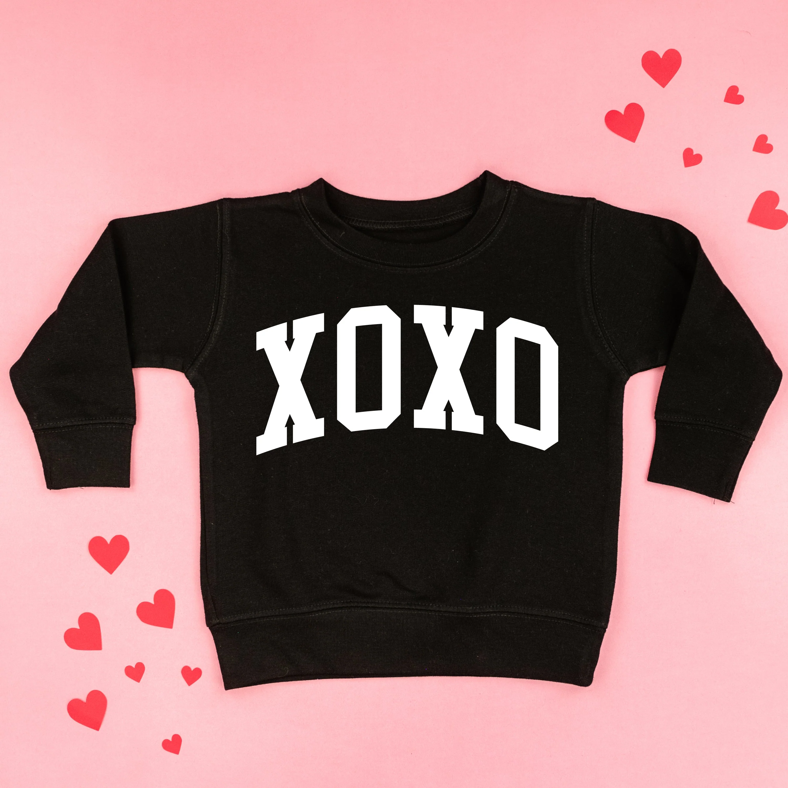 Arched XOXO - Varsity - Child Sweater - Image 4