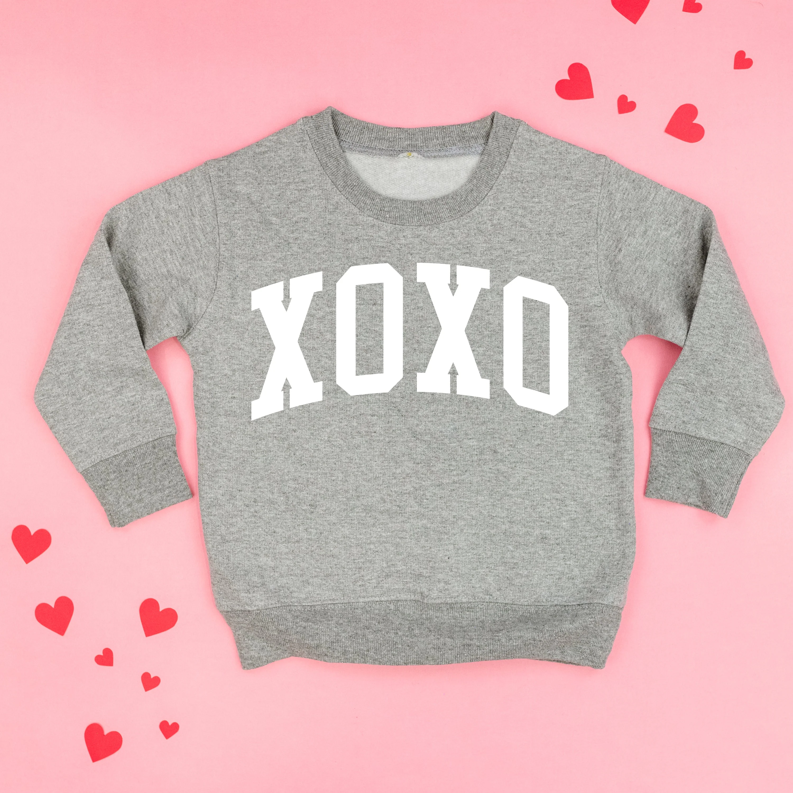 Arched XOXO - Varsity - Child Sweater - Image 6