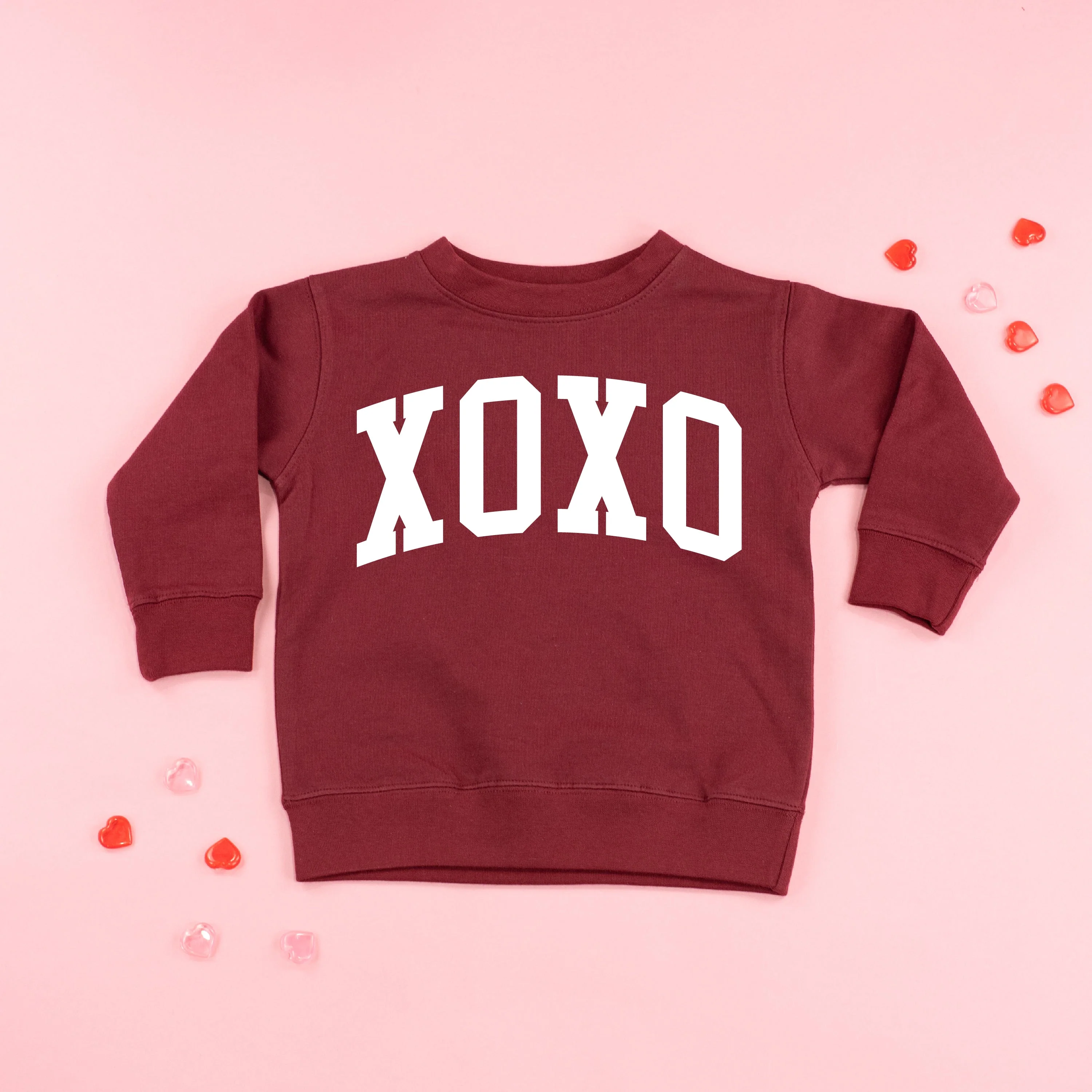 Arched XOXO - Varsity - Child Sweater - Image 7