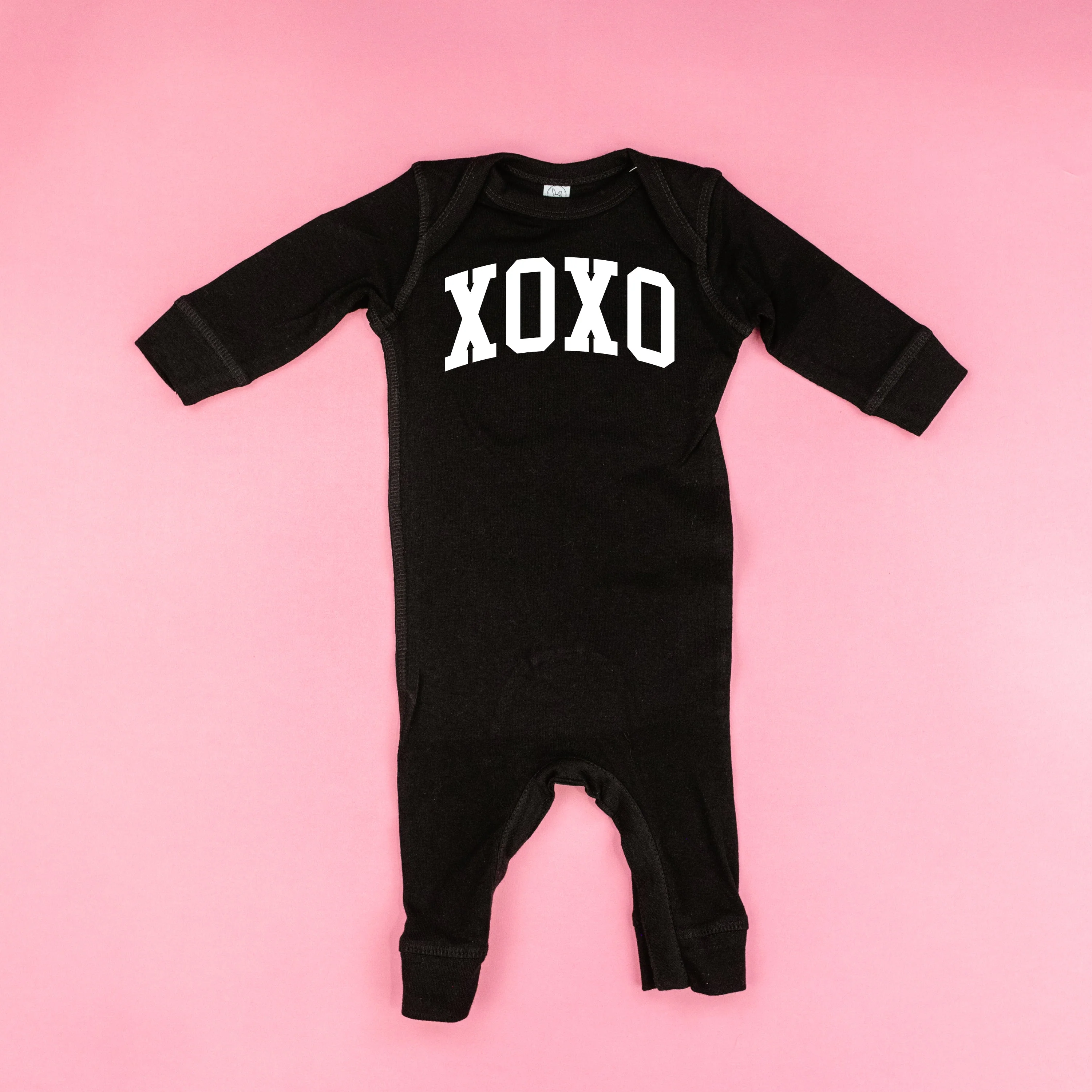 Arched XOXO - Varsity - Baby Sleeper - Image 3