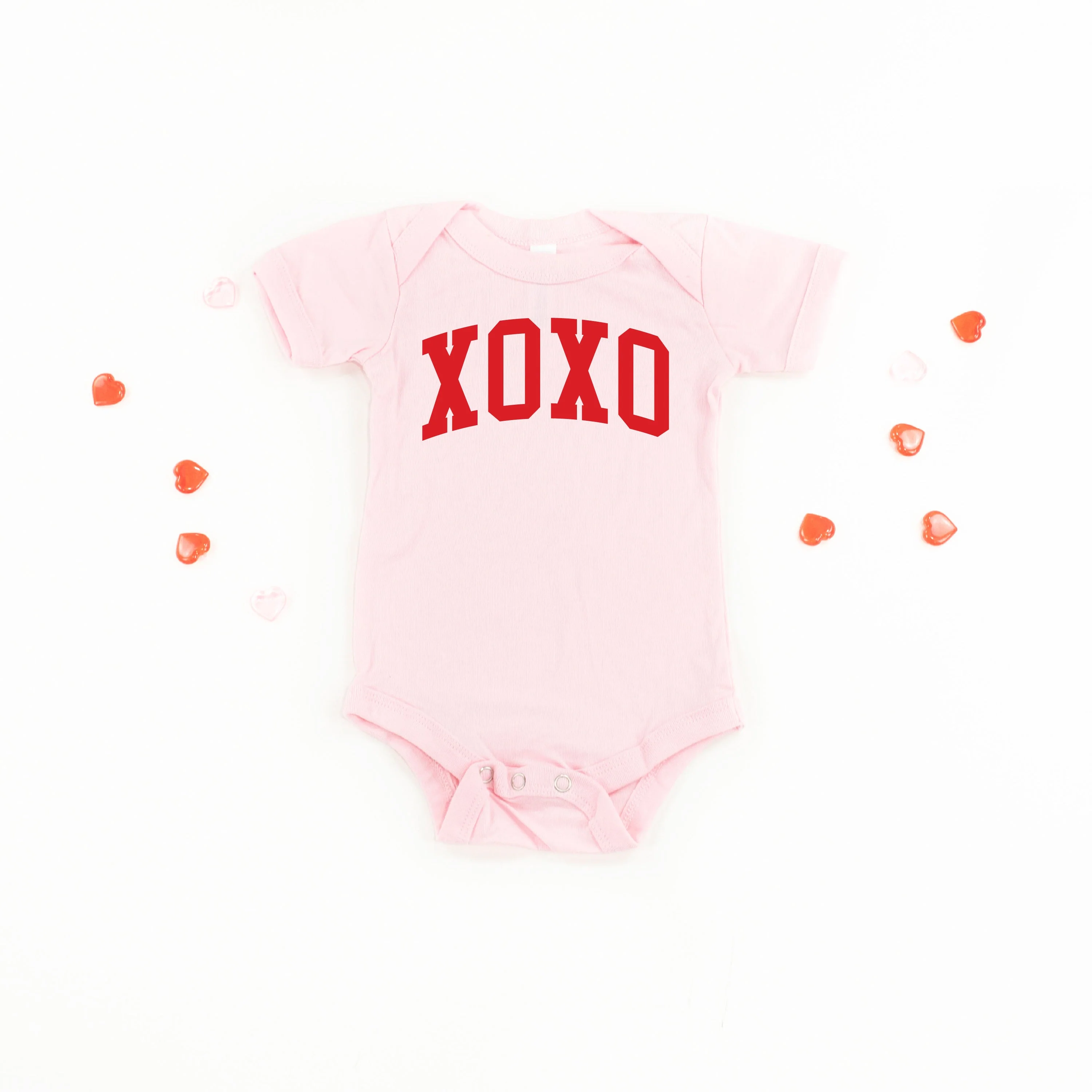 Arched XOXO - Varsity - Child Tee - Image 3