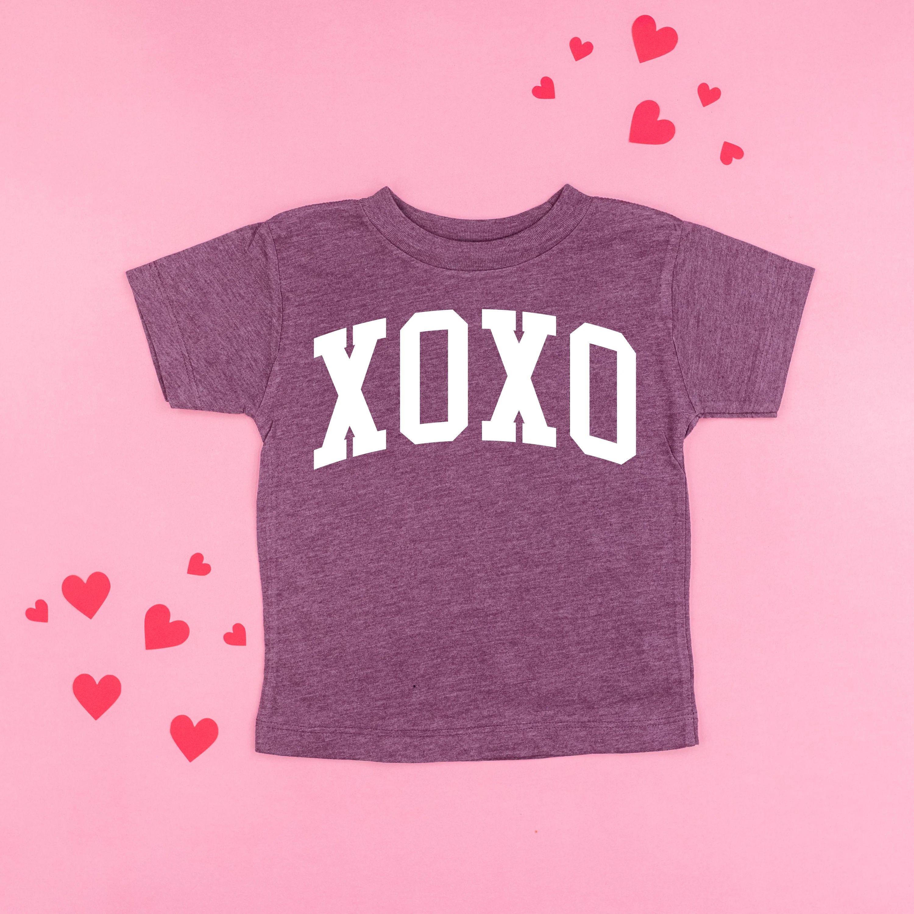 Arched XOXO - Varsity - Child Tee - Image 5