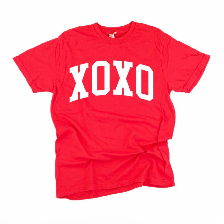 Arched XOXO - Varsity - Comfort Colors Tee - Image 8