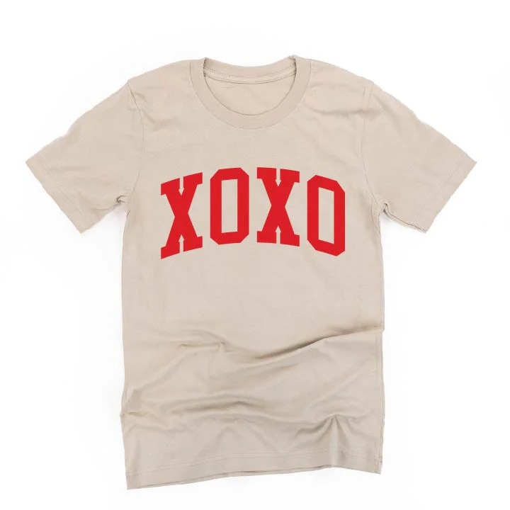 Arched XOXO - Varsity - Unisex Tee - Image 3