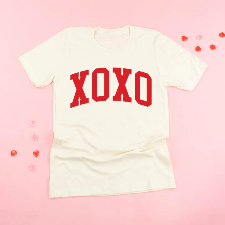 Arched XOXO - Varsity - Unisex Tee - Image 6