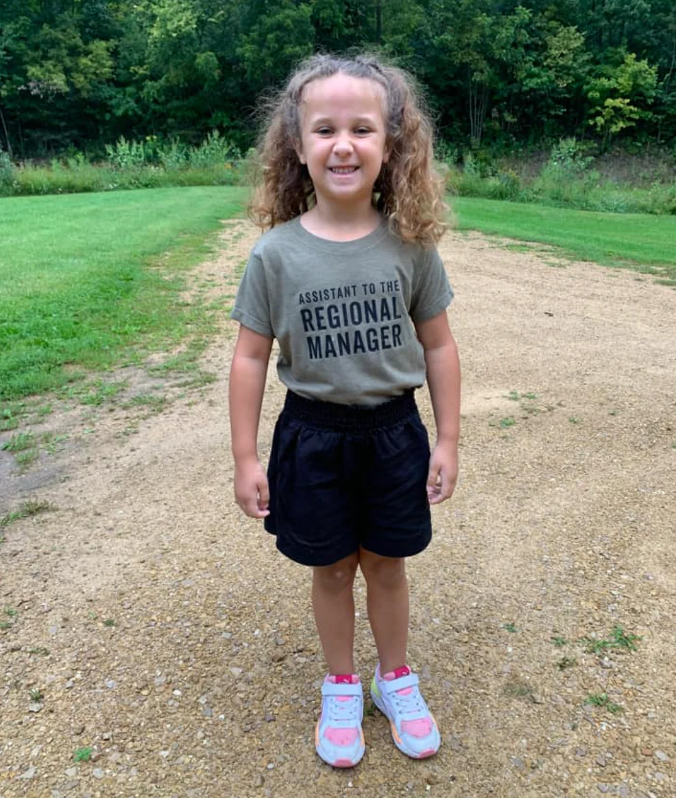 Assistant To The Regional Manager - Child Tee - Image 4