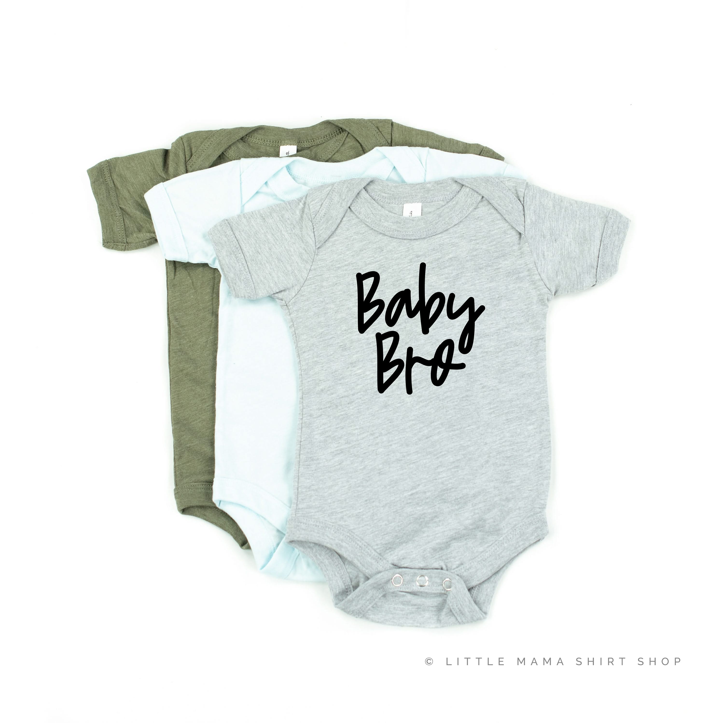 Baby Bro (Cursive) - Child Tee - Image 3