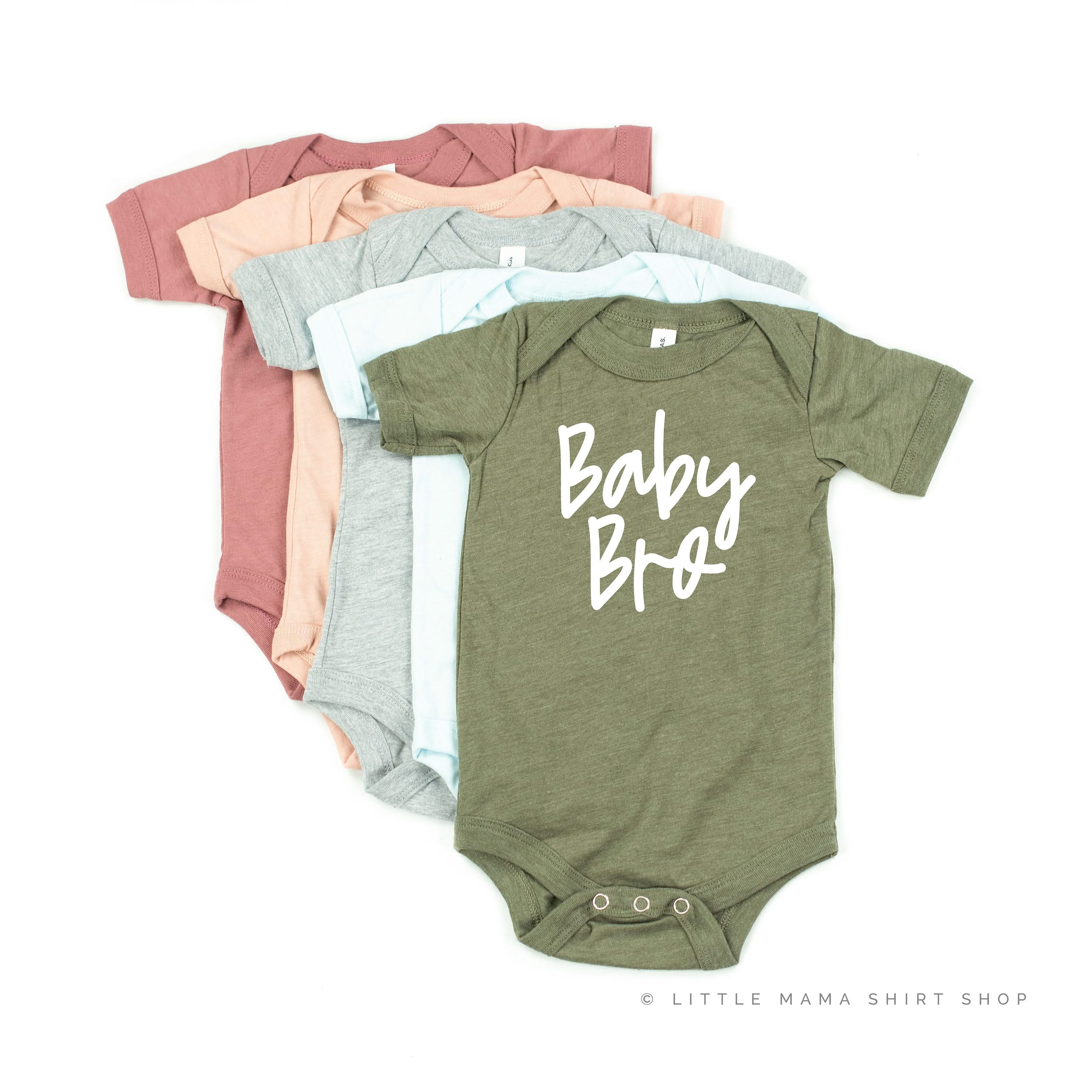 Baby Bro (Cursive) - Child Tee - Image 4