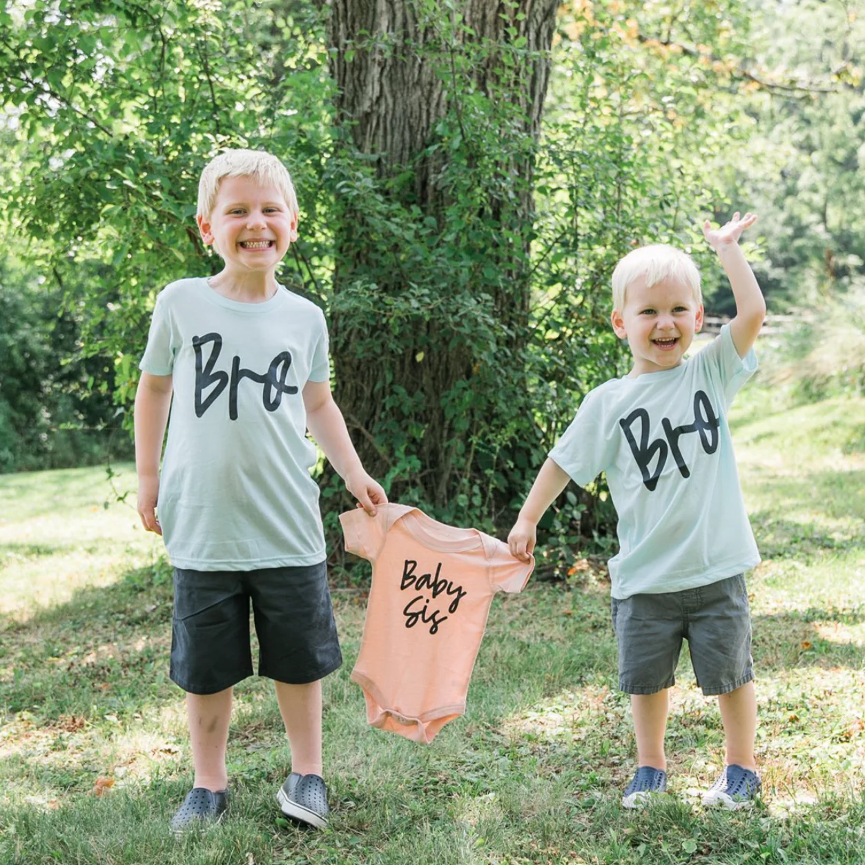 Baby Sis (Cursive) - Child Tee - Image 4