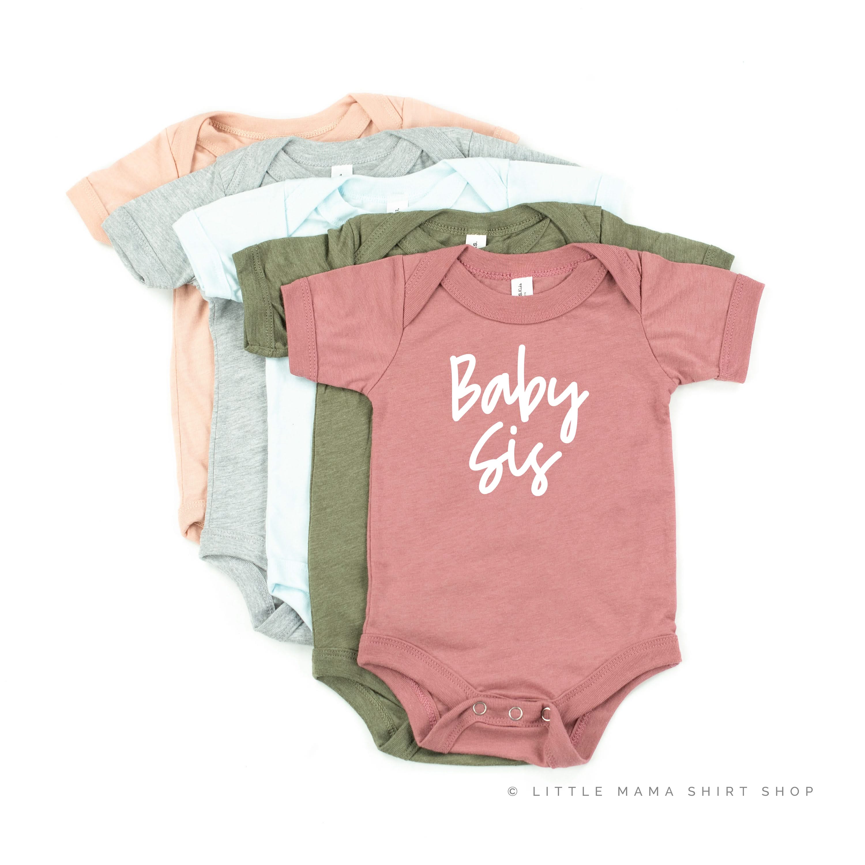 Baby Sis (Cursive) - Child Tee - Image 5