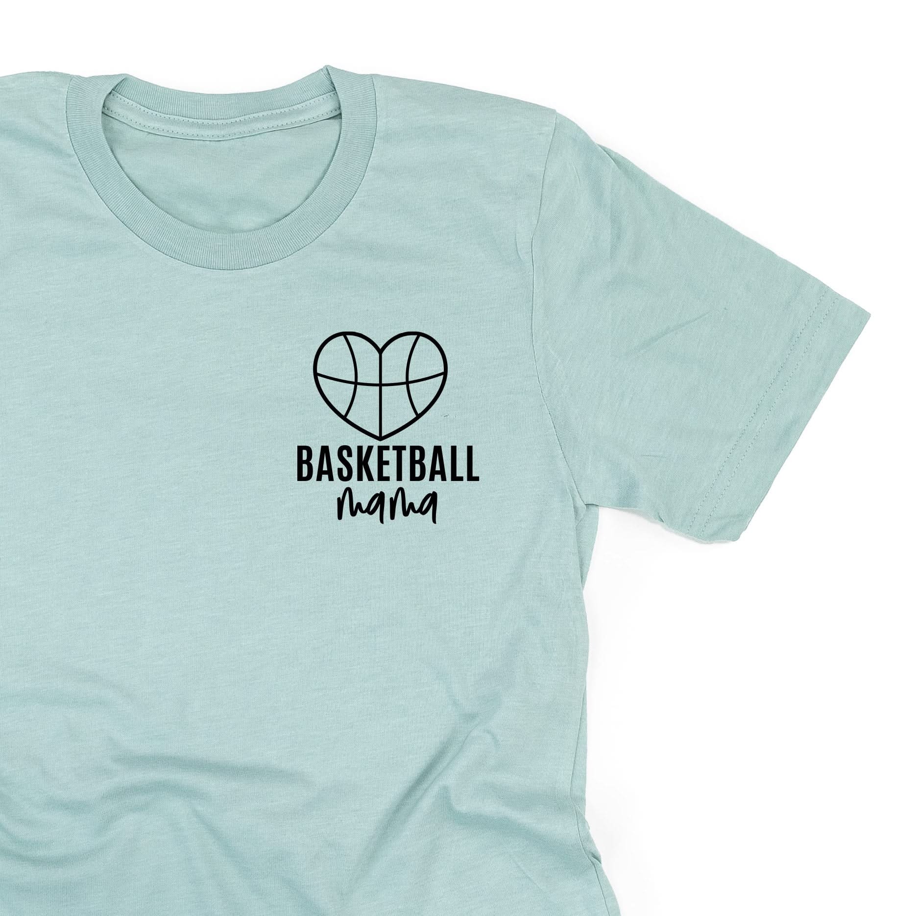 Basketball Mama - (Pocket Size) - Unisex Tee - Image 3
