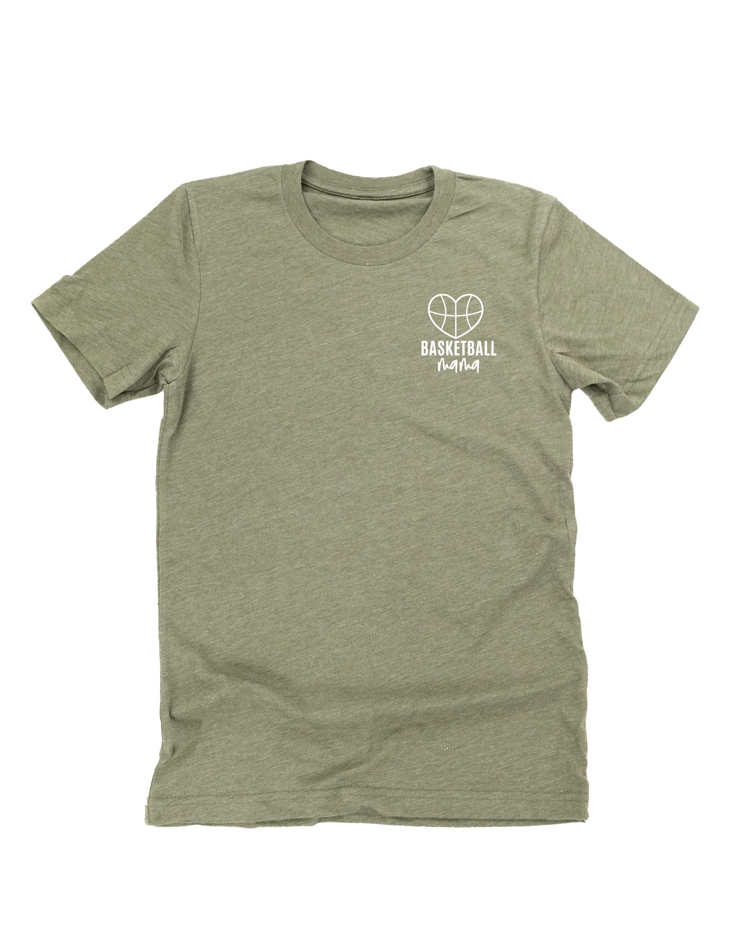 Basketball Mama - (Pocket Size) - Unisex Tee - Image 6