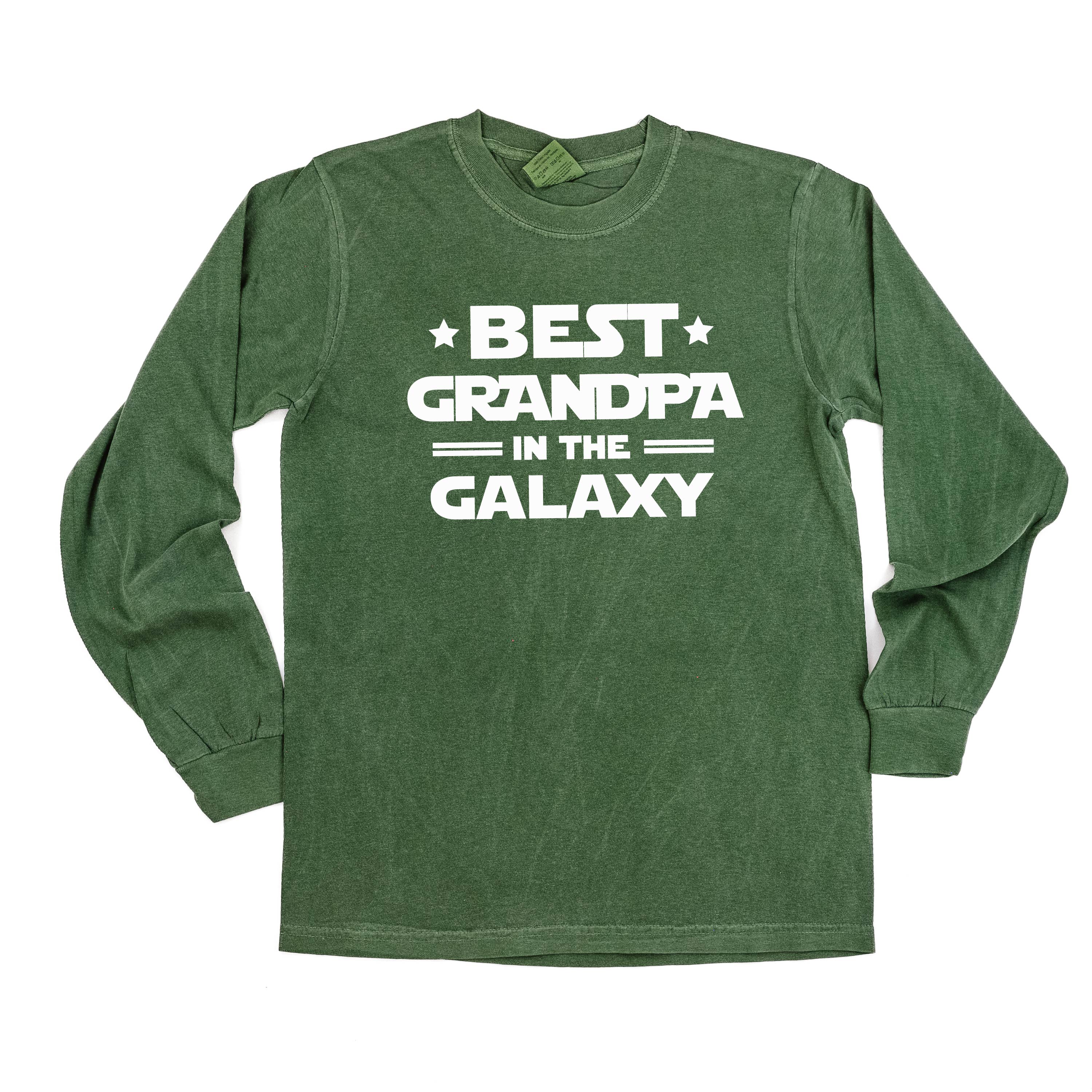 "Best ____ In The Galaxy" - (Choose Your Name) - Long Sleeve Comfort Colors Tee - Image 5