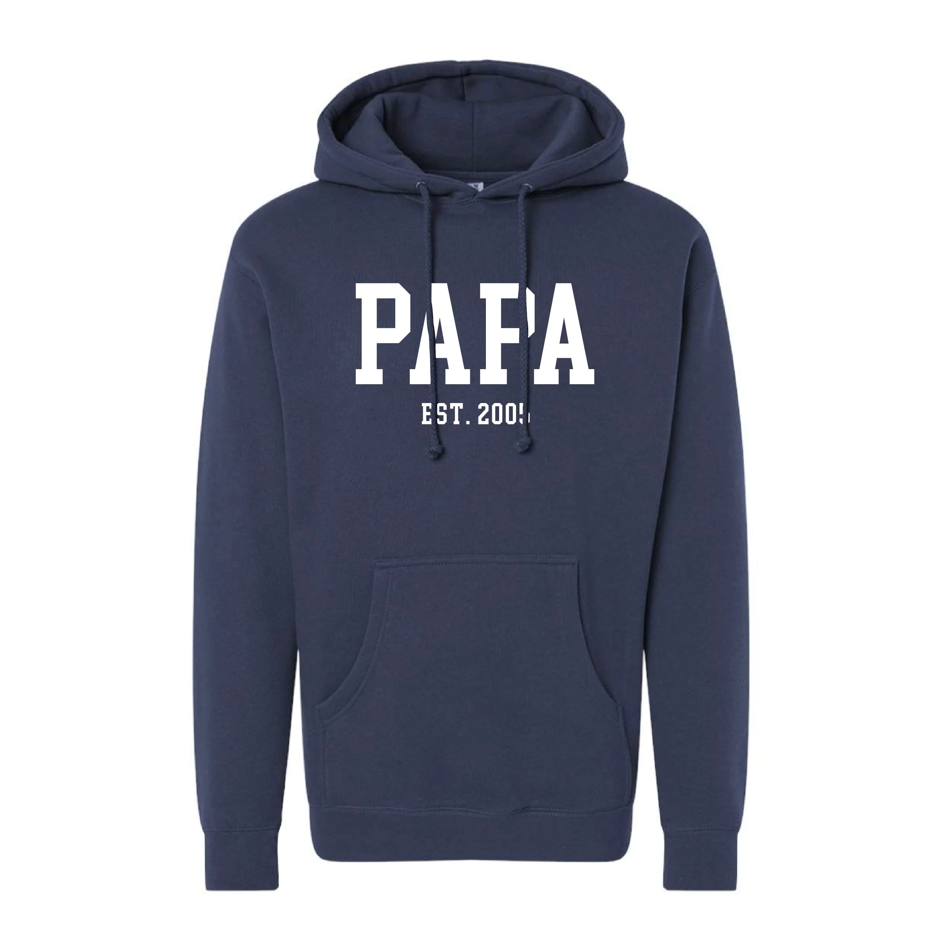 Midweight Father's Day HOODIE - EST. - Select Your Name and Year - Image 4