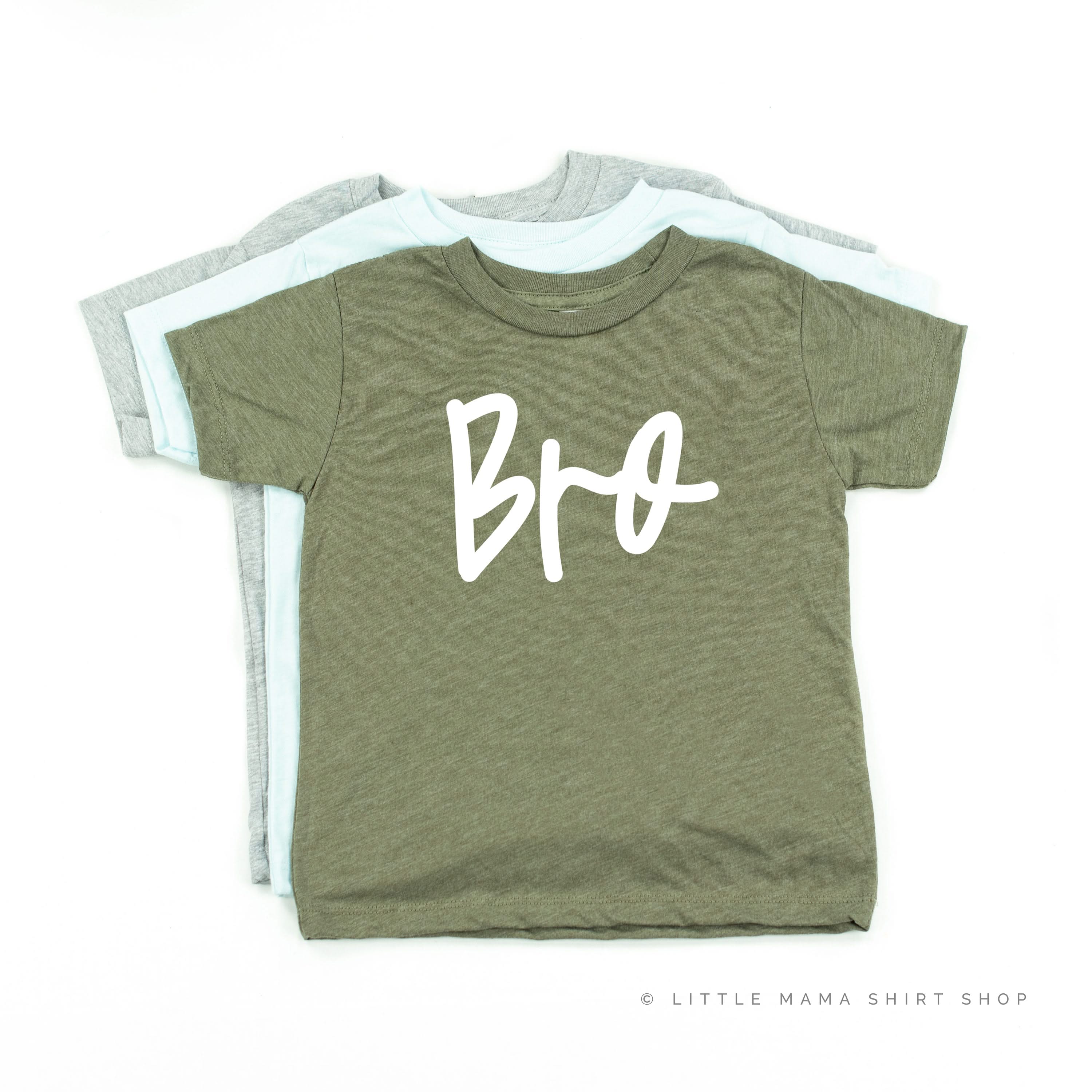 Bro (Cursive) - Child Tee - Image 11