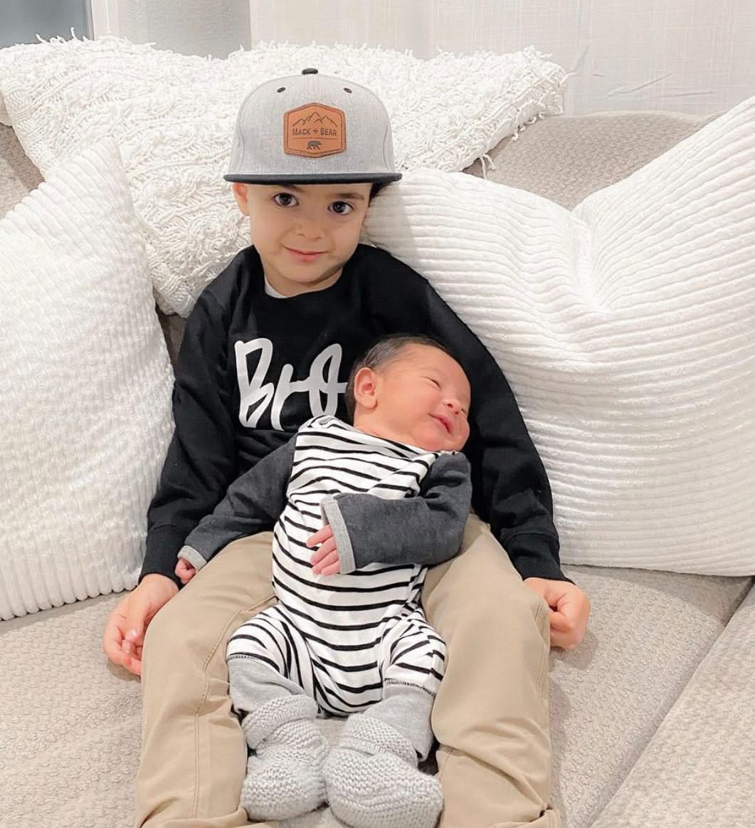 Bro (Cursive) - Child Sweater - Image 3