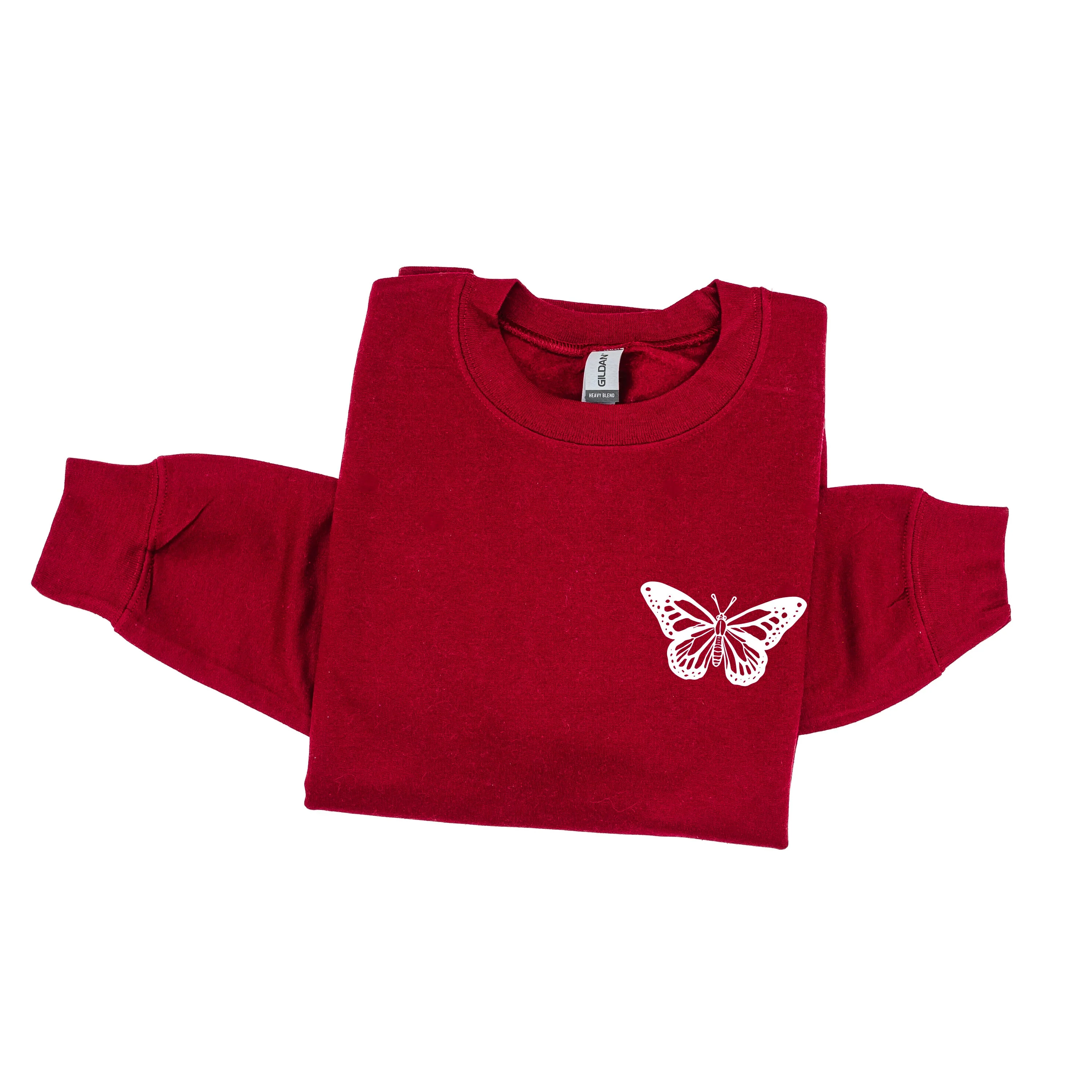 BUTTERFLY - BASIC FLEECE CREWNECK - Image 6