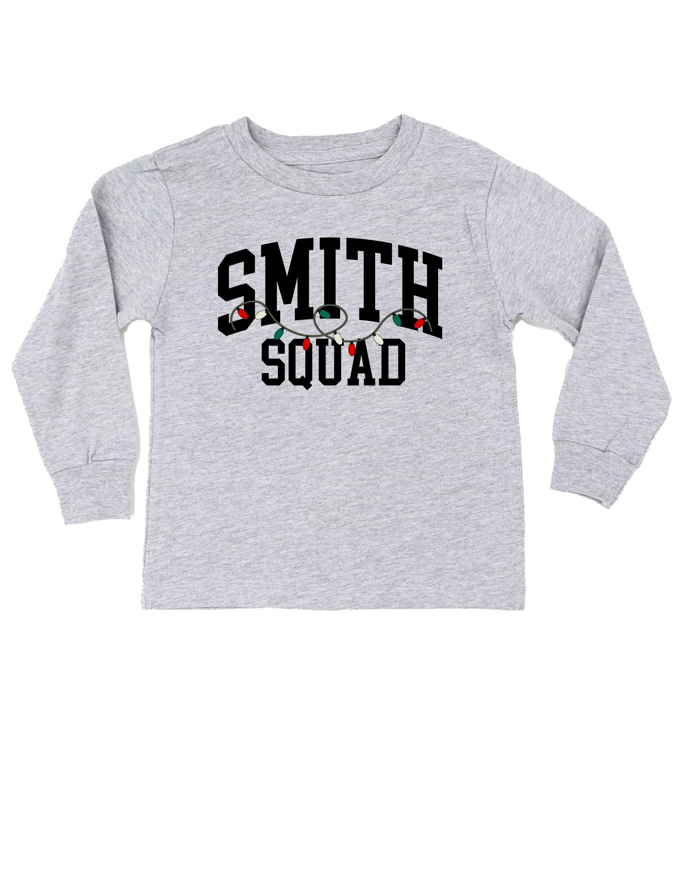 CHRISTMAS SQUAD - Personalized Child Long Sleeve Tee – Custom Holiday Shirt | Little Mama Shirt Shop - Image 7