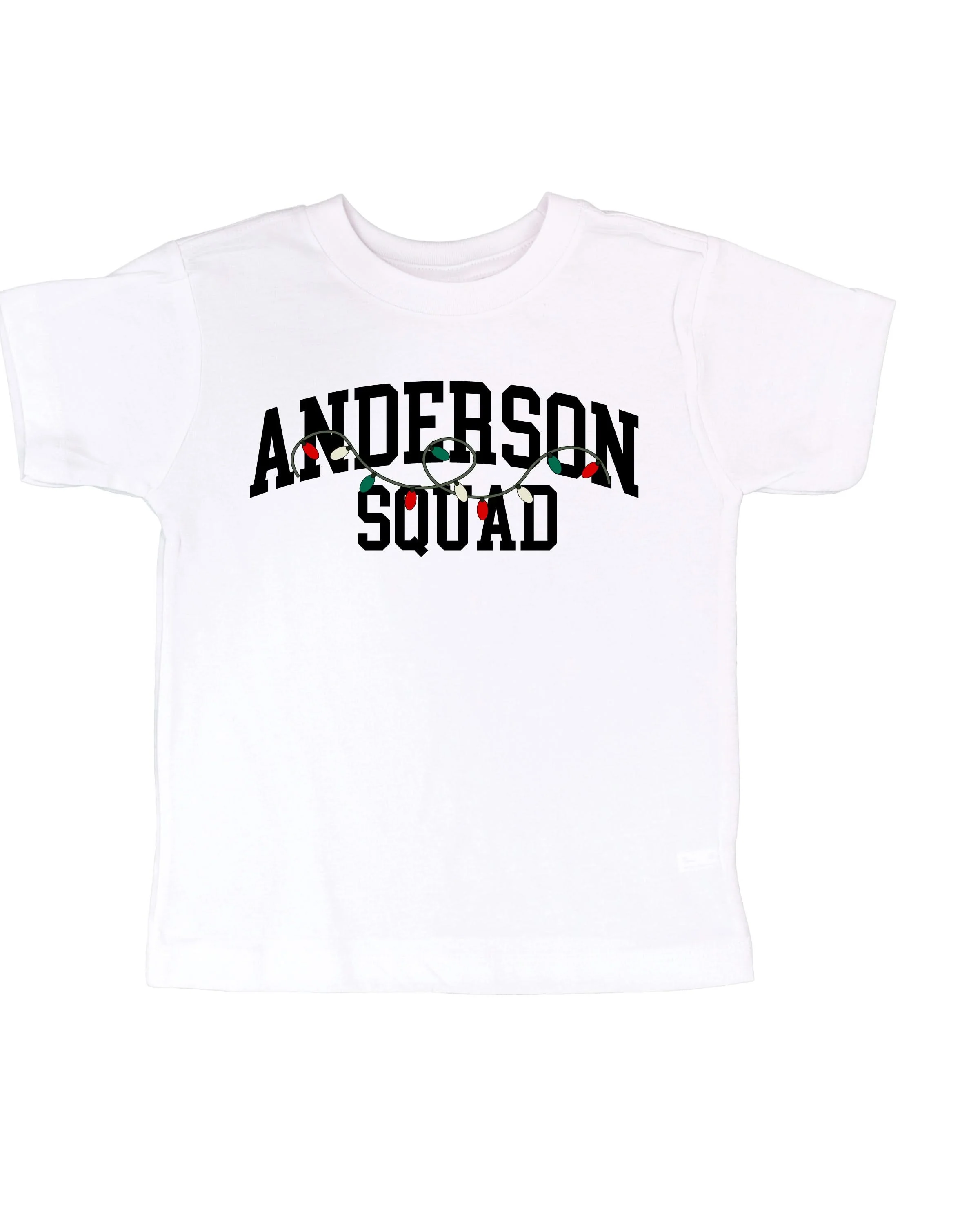 CHRISTMAS SQUAD - Personalized Child Tee – Custom Holiday T-Shirt | Little Mama Shirt Shop - Image 5
