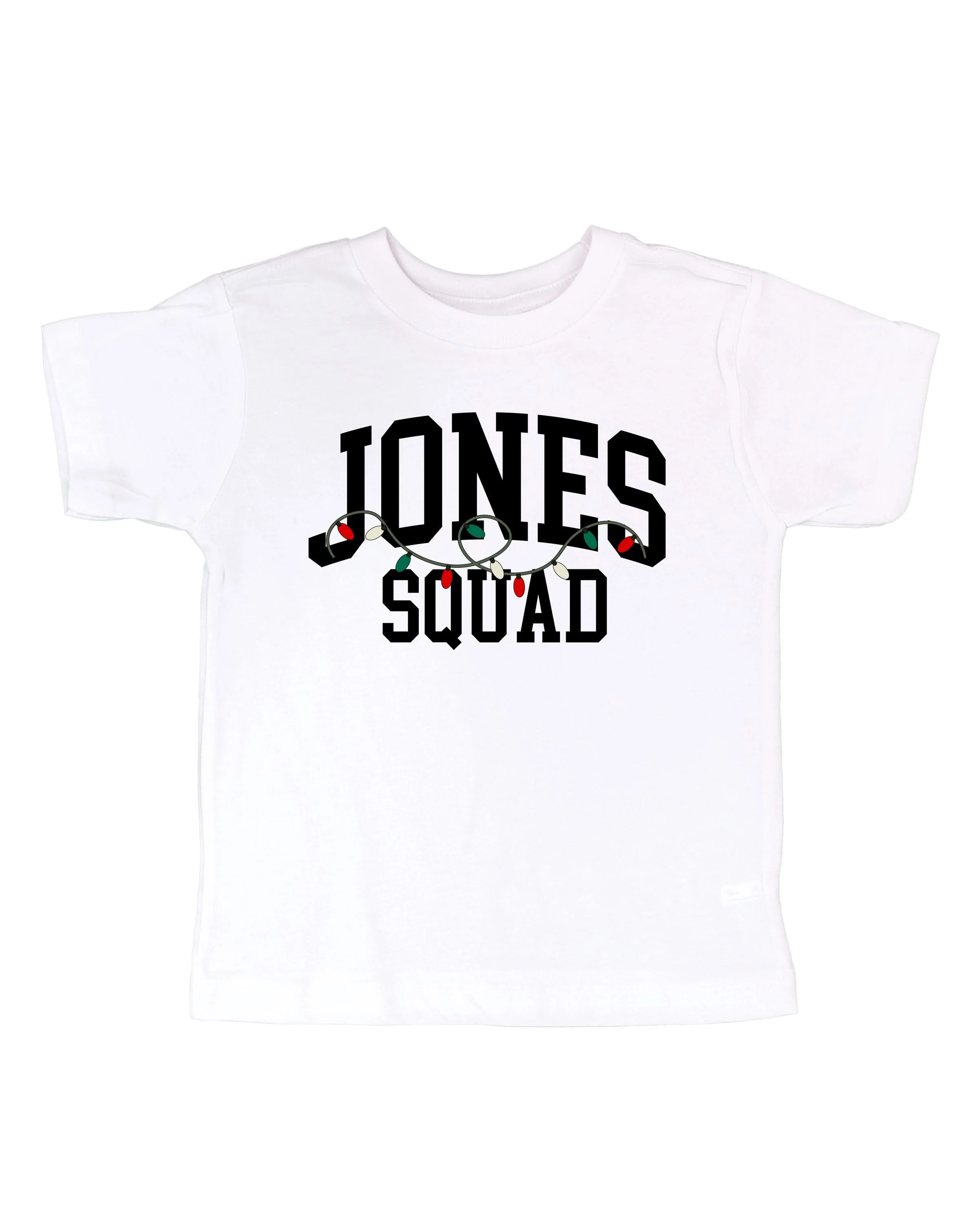 CHRISTMAS SQUAD - Personalized Child Tee – Custom Holiday T-Shirt | Little Mama Shirt Shop - Image 6