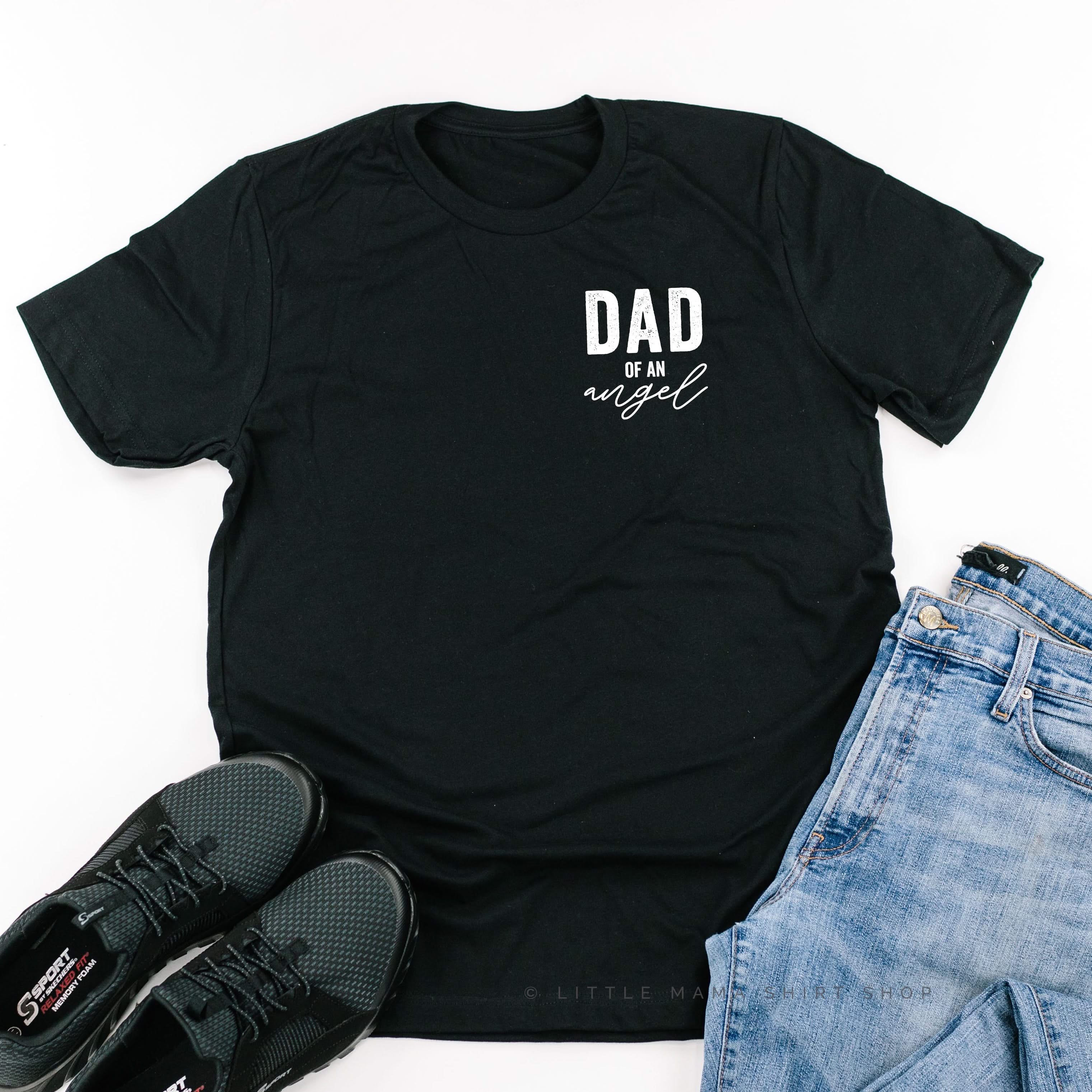 Dad of Angel(s) - Unisex Tee - Image 4
