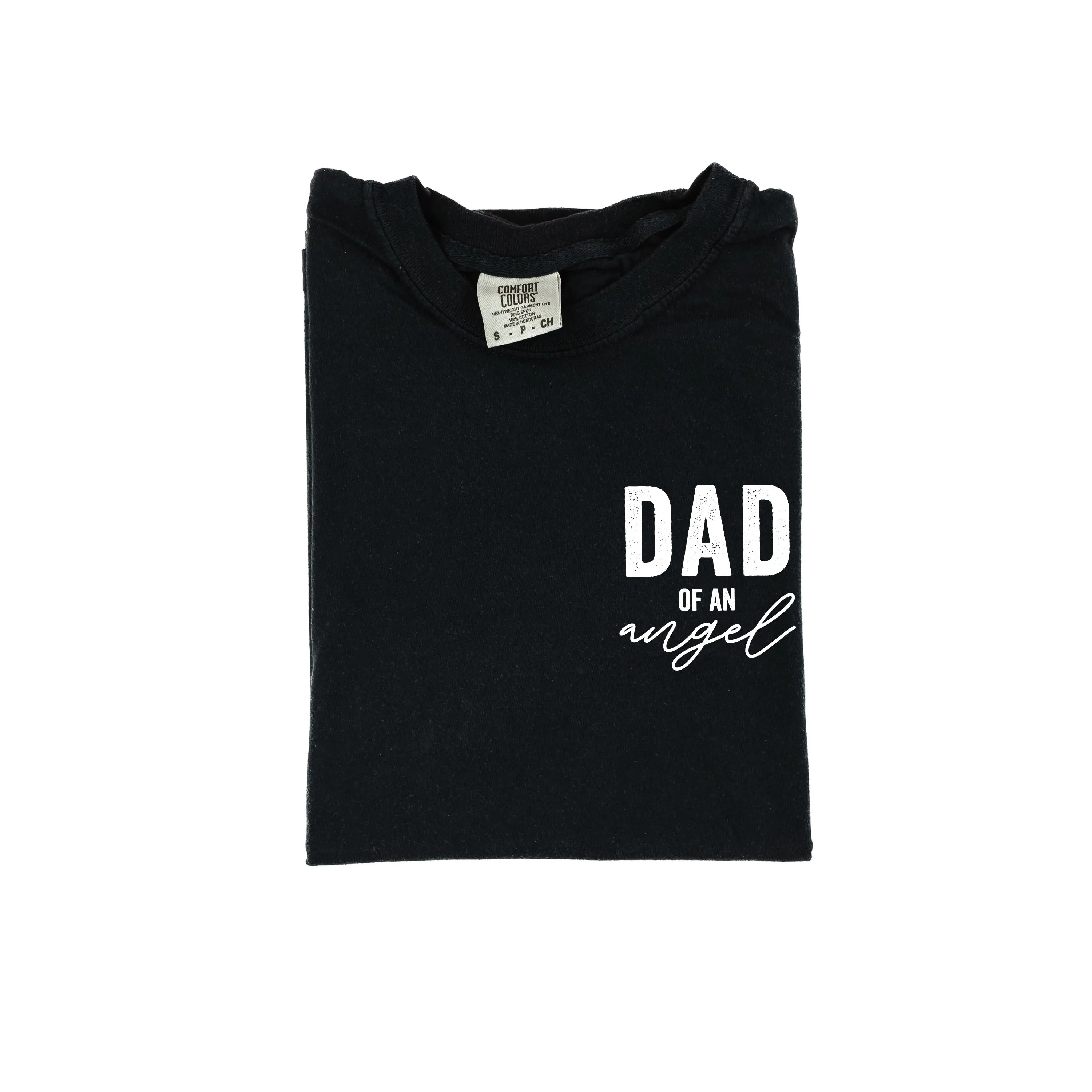 Dad of Angel(s) - Comfort Colors Tee - Image 3