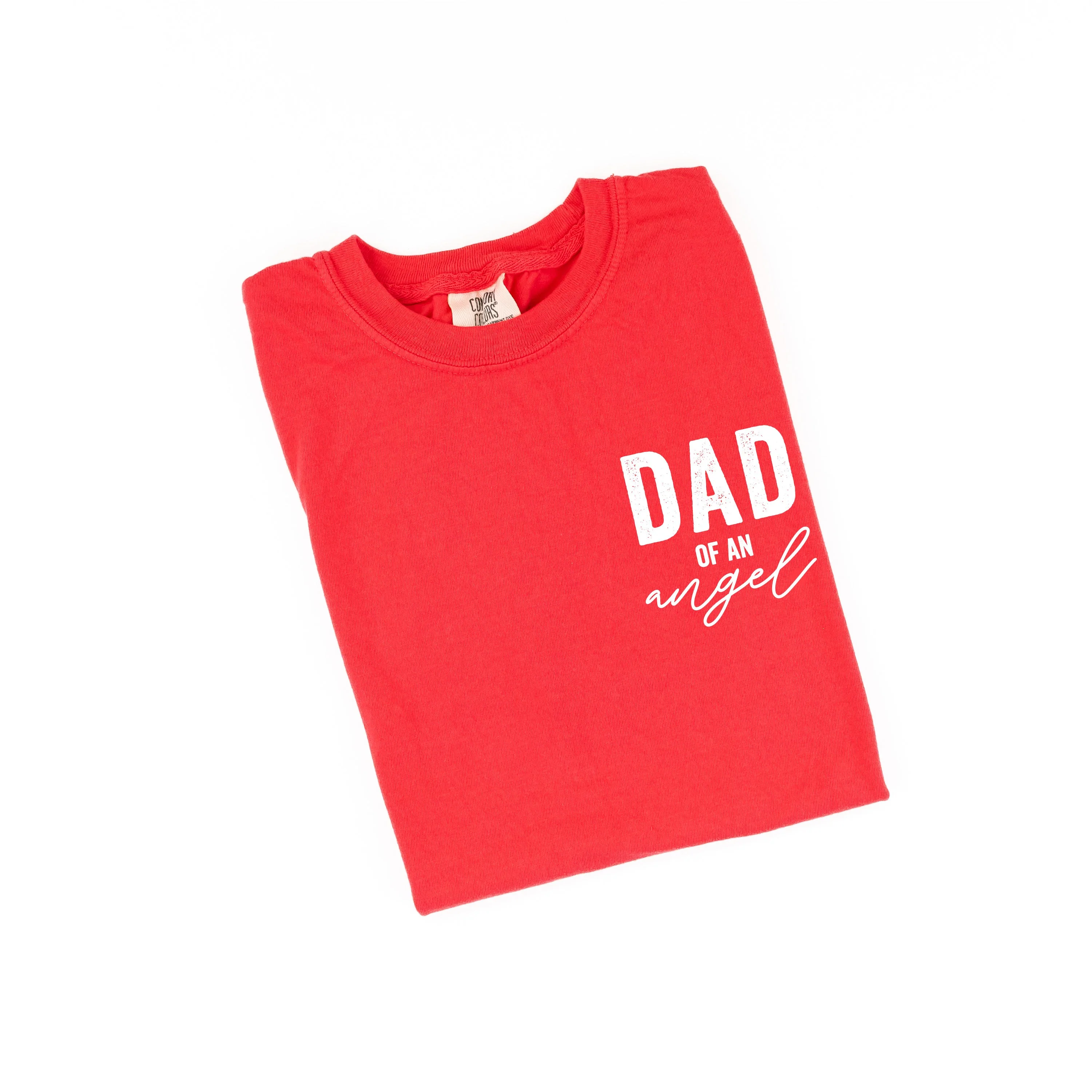 Dad of Angel(s) - Comfort Colors Tee - Image 8