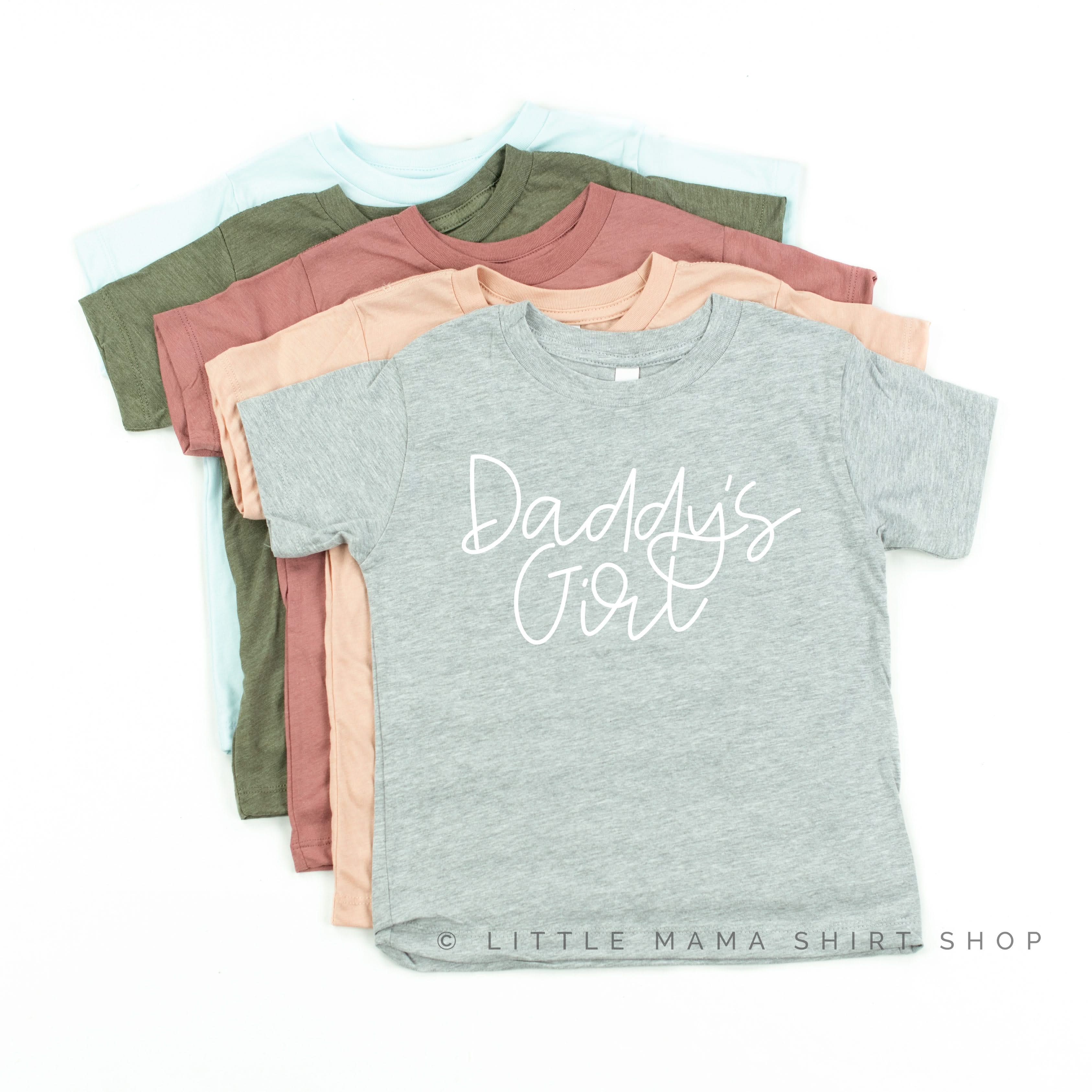 Daddy's Girl - Cursive - Child Tee - Image 4
