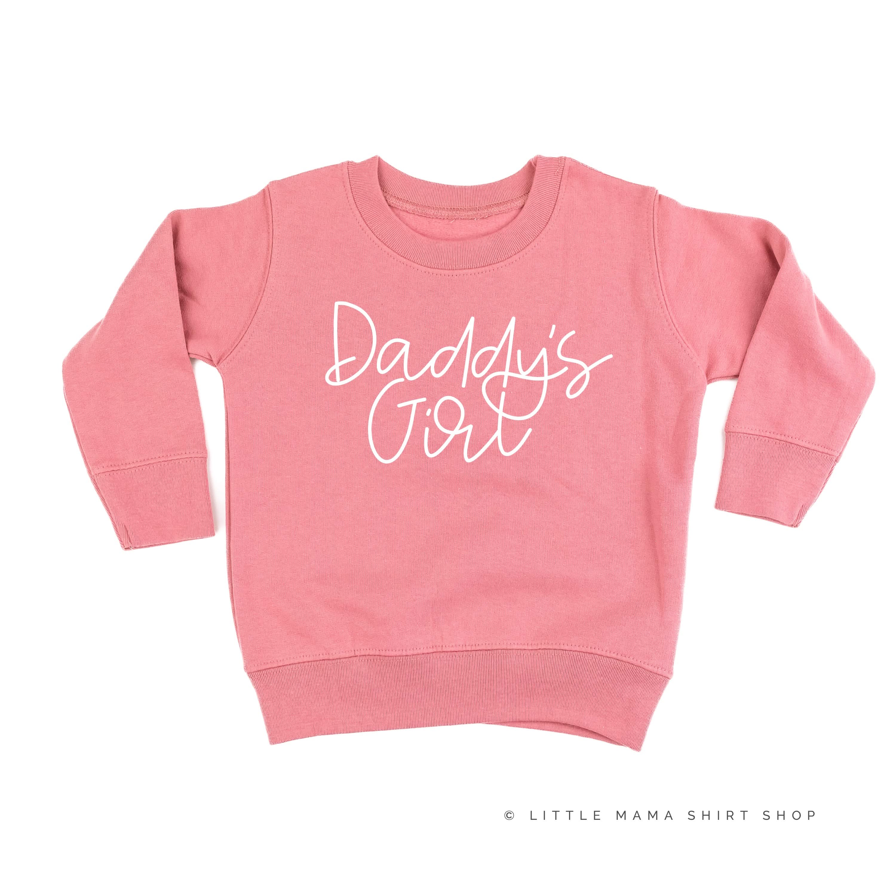 Daddy's Girl - Cursive - Child Sweater - Image 4