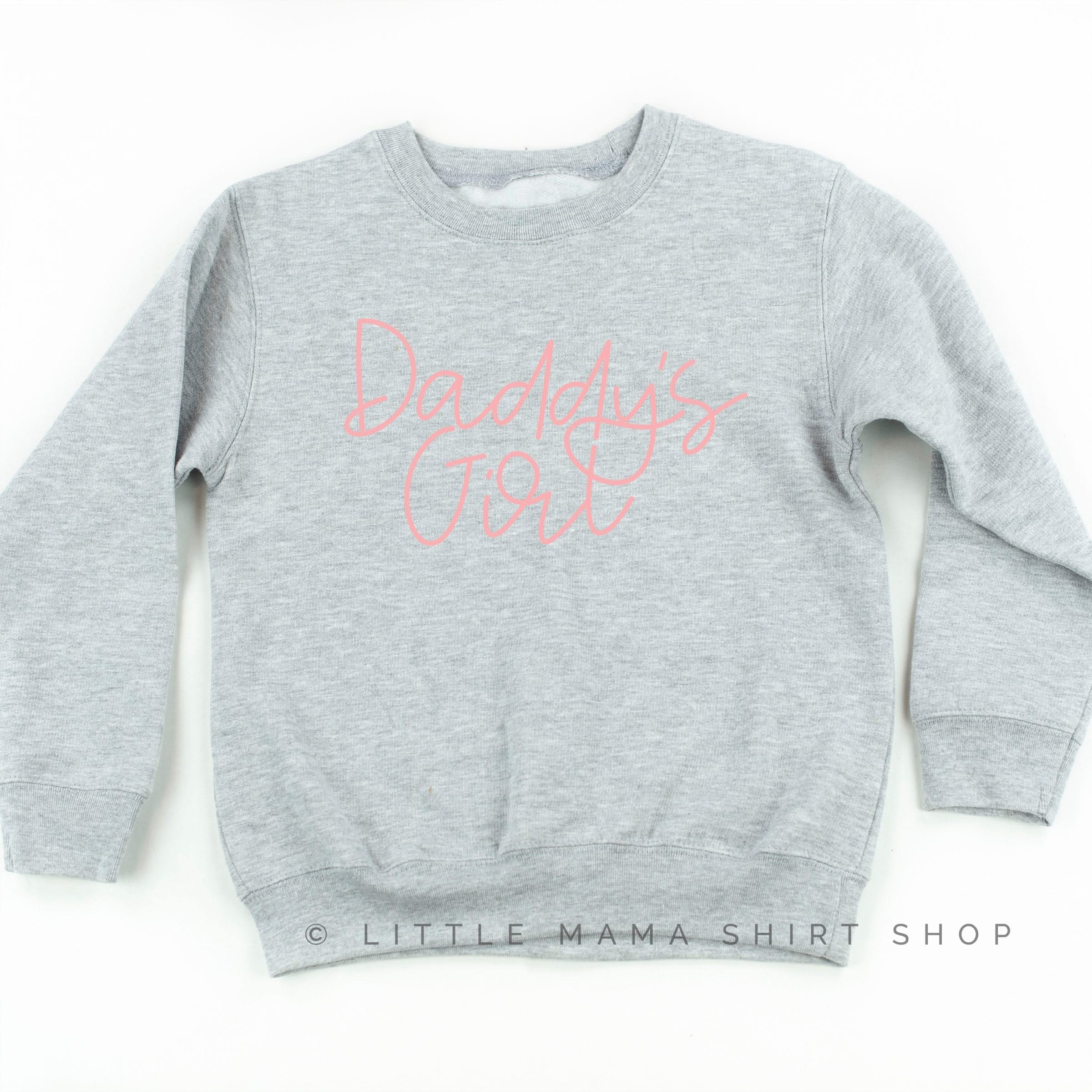 Daddy's Girl - Cursive - Child Sweater - Image 6