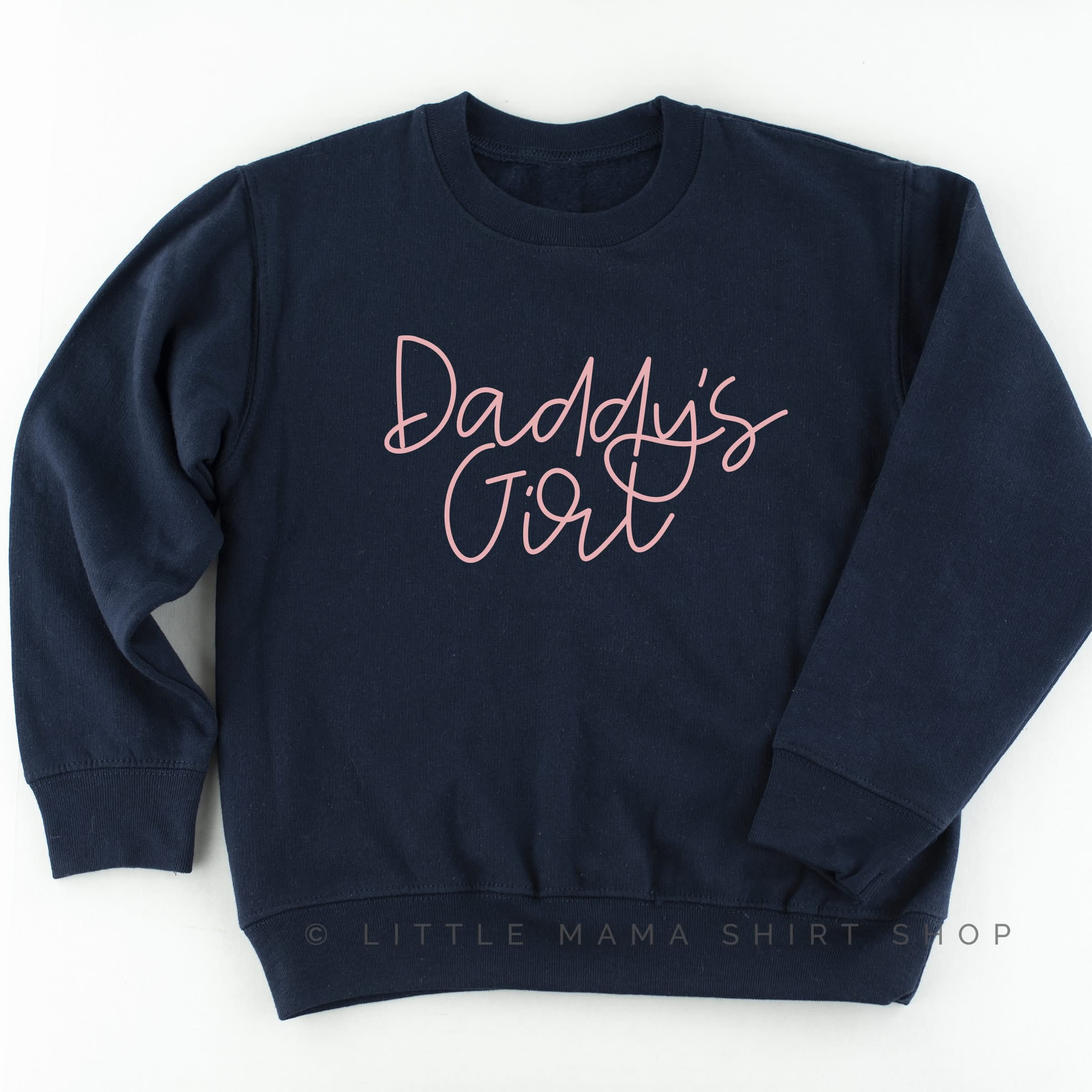 Daddy's Girl - Cursive - Child Sweater - Image 9