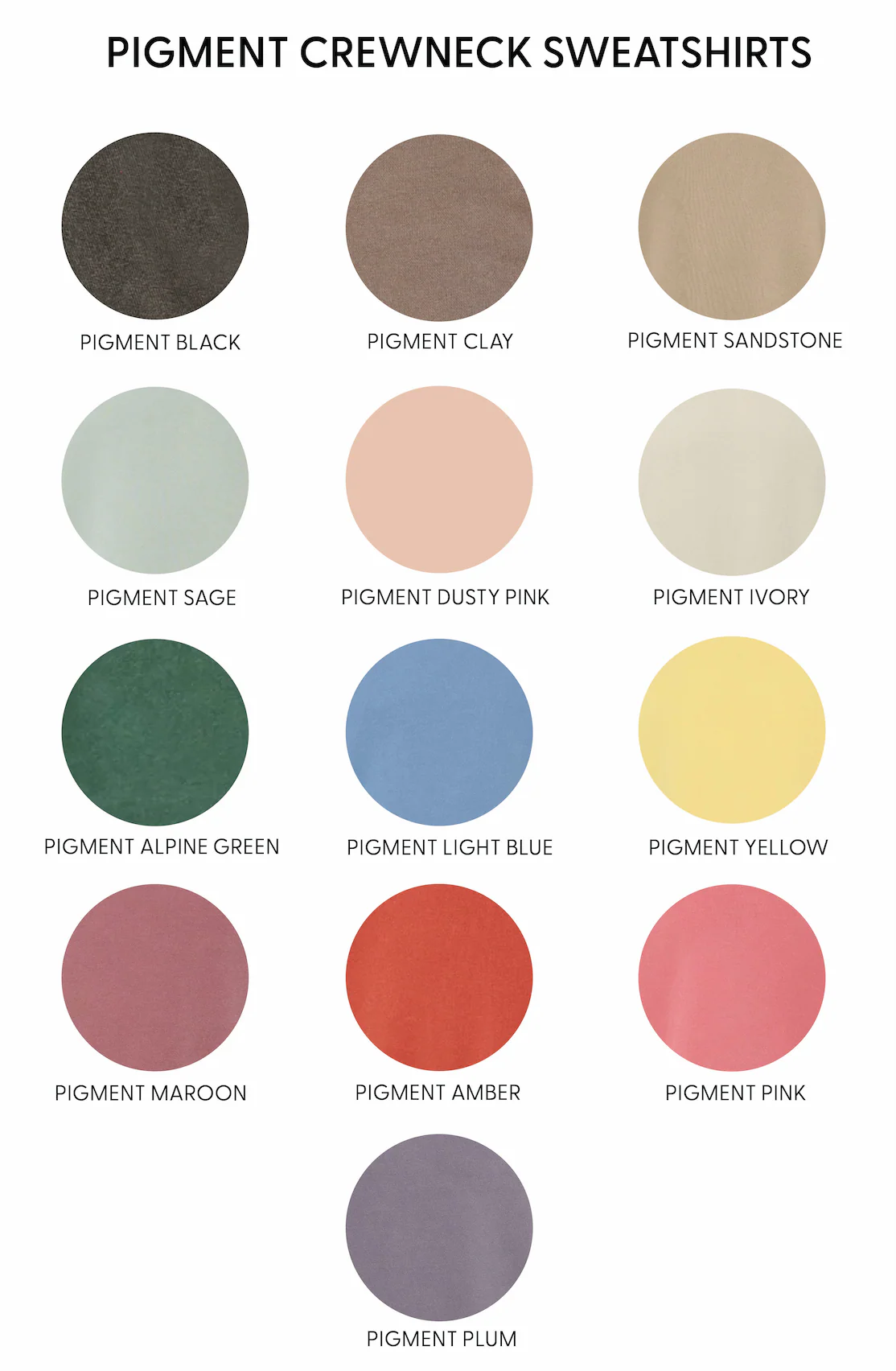 Embroidered PIGMENT Crewneck - (Pocket - White Thread) - *ITALIC* NAME - Enter Your Custom Name! - Image 4