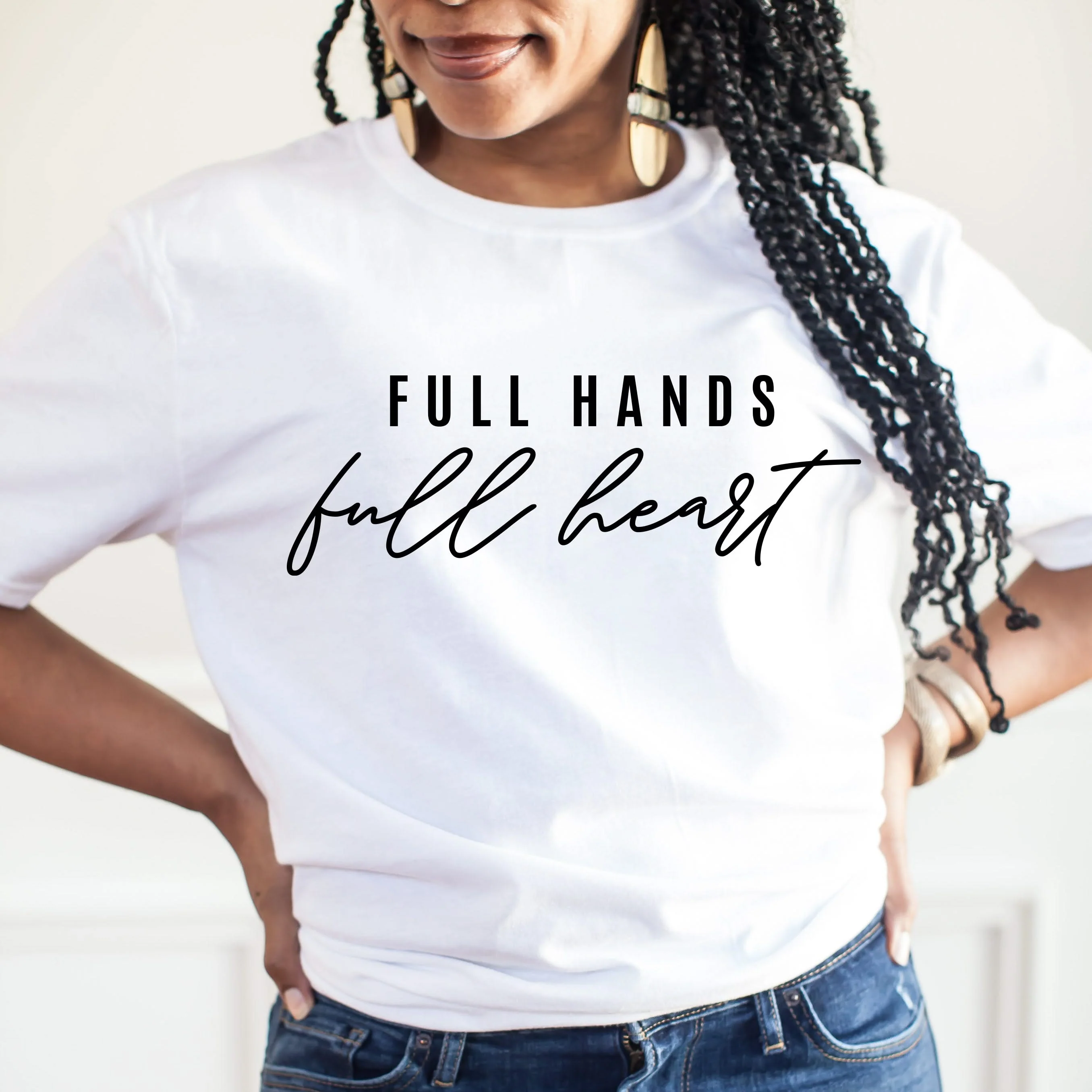 Full Hands Full Heart - Unisex Tee - Image 3