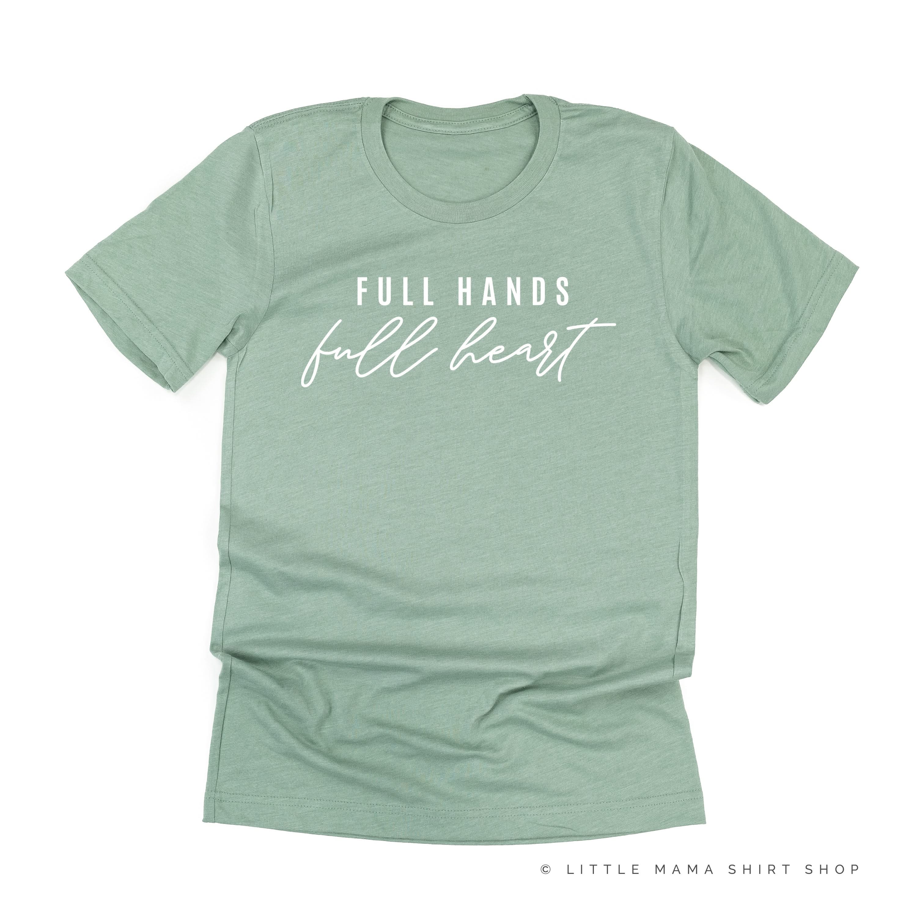 Full Hands Full Heart - Unisex Tee - Image 6