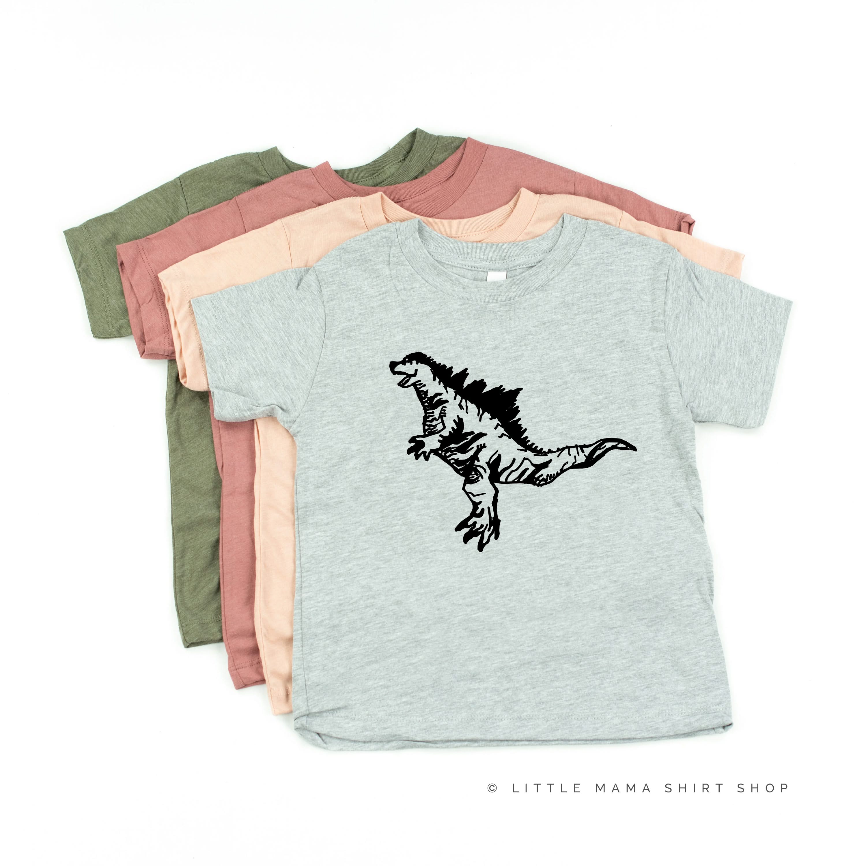 Godzilla - Hand Drawn - Child Tee - Image 4