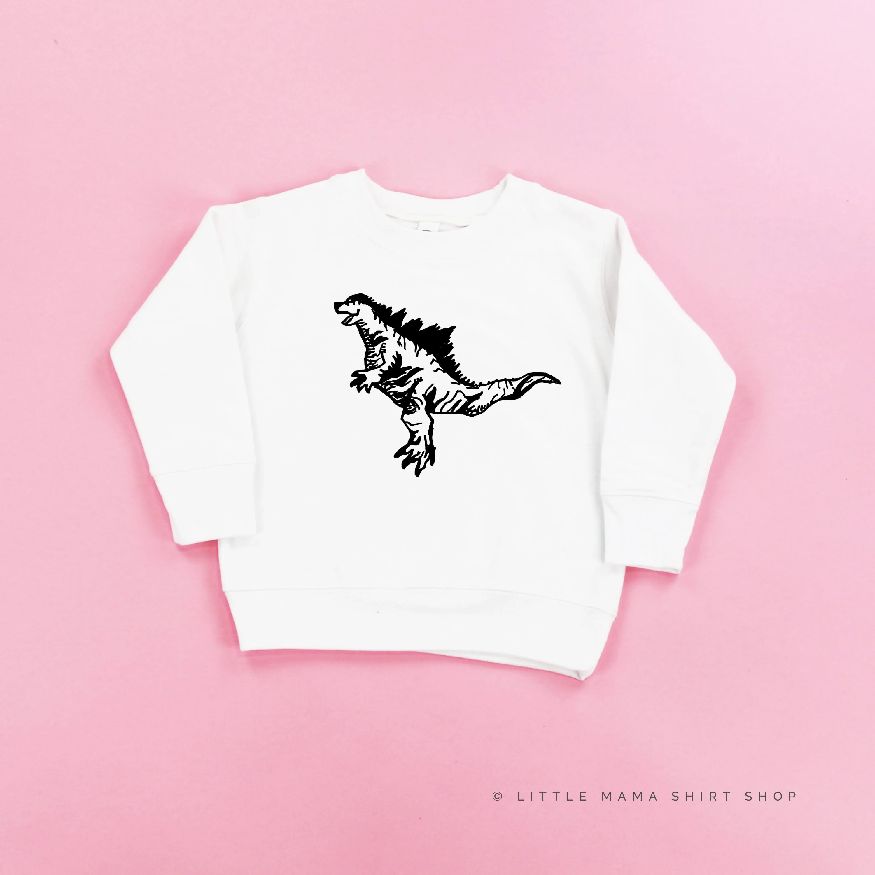 Godzilla - Hand Drawn Child Sweater - Image 4
