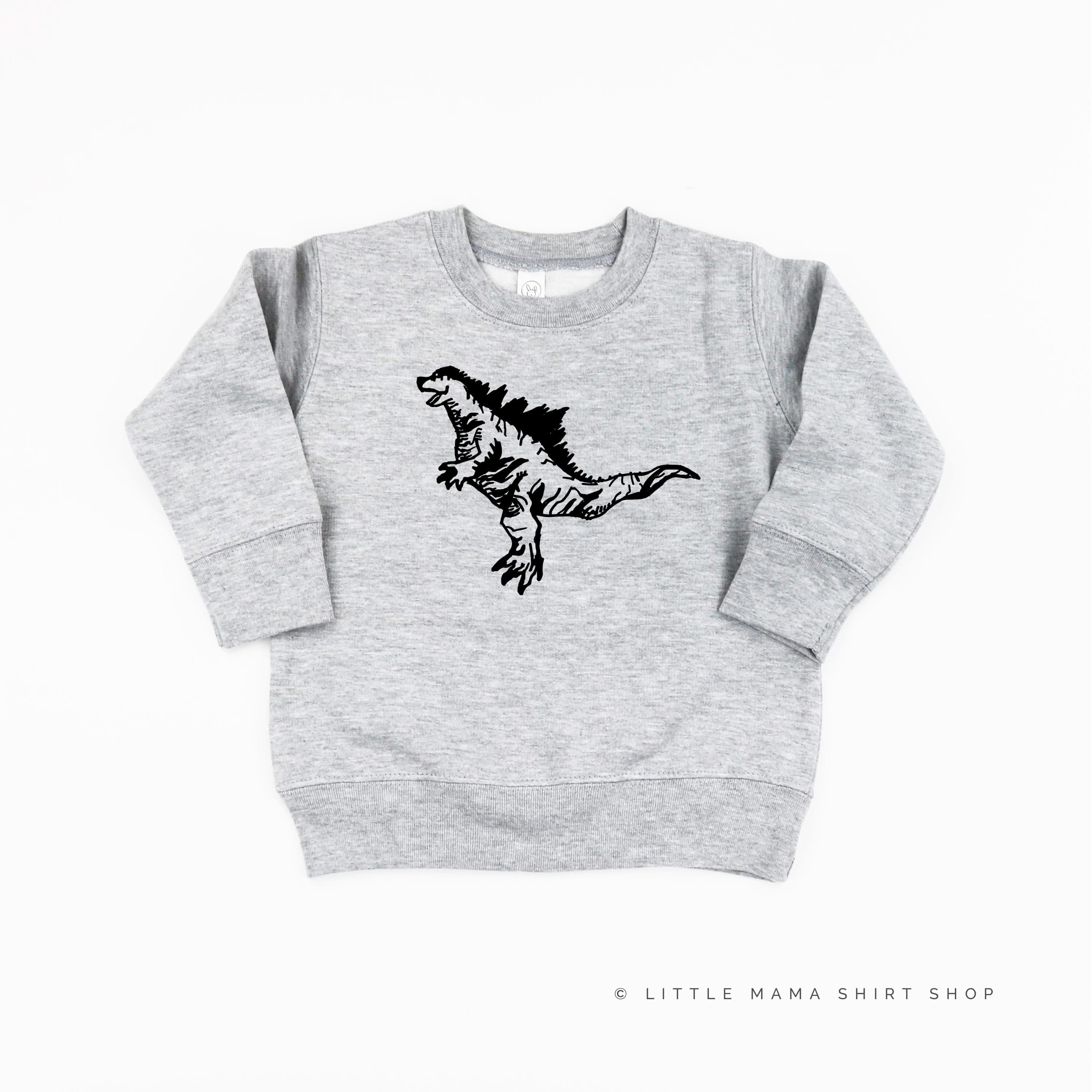 Godzilla - Hand Drawn Child Sweater - Image 5