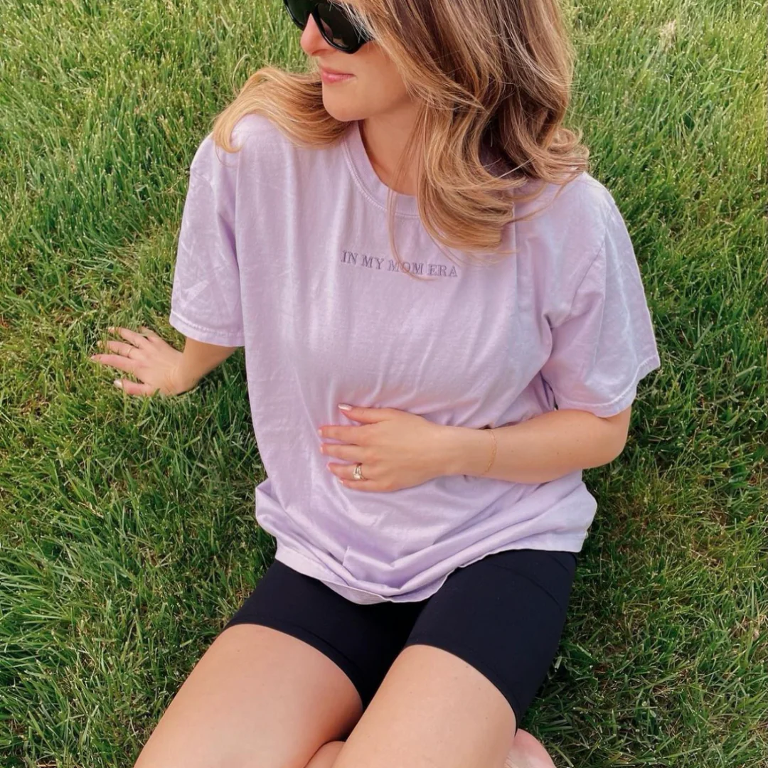 ✨ IN MY MOM ERA™ ✨ - Embroidered Comfort Colors Tee - Image 11