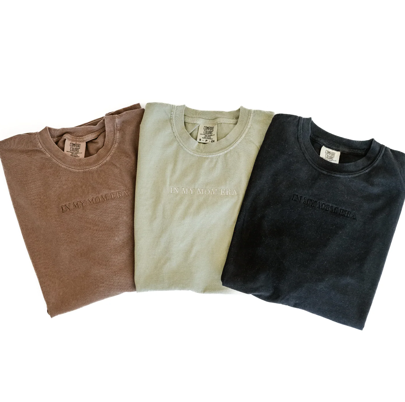 ✨ IN MY MOM ERA™ ✨ - Embroidered Comfort Colors Tee - Image 7