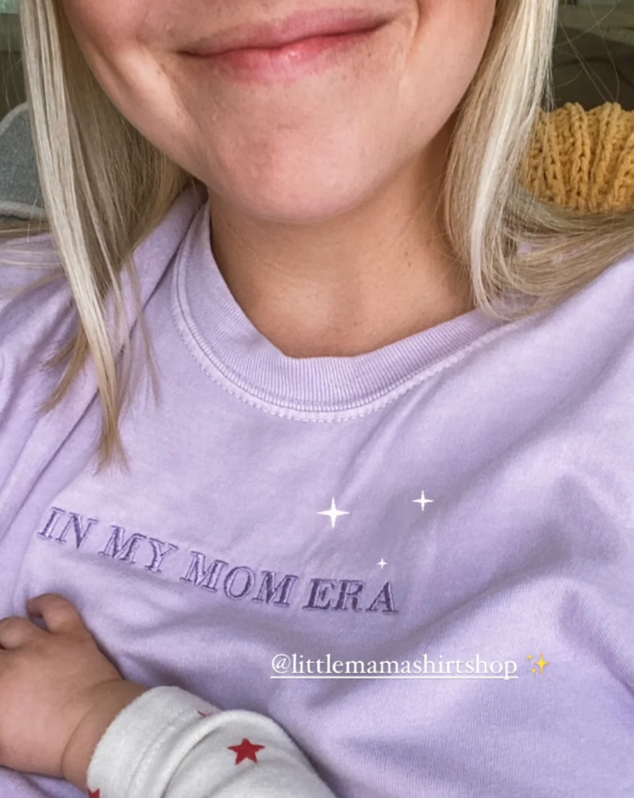 ✨ IN MY MOM ERA™ ✨ - Embroidered Comfort Colors Tee - Image 8