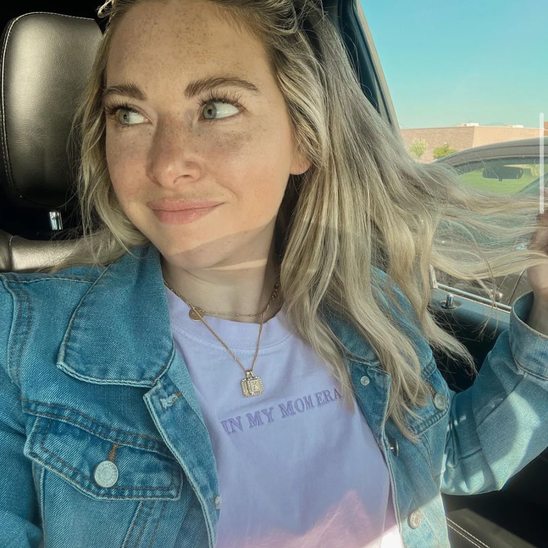 ✨ IN MY MOM ERA™ ✨ - Embroidered Comfort Colors Tee - Image 9