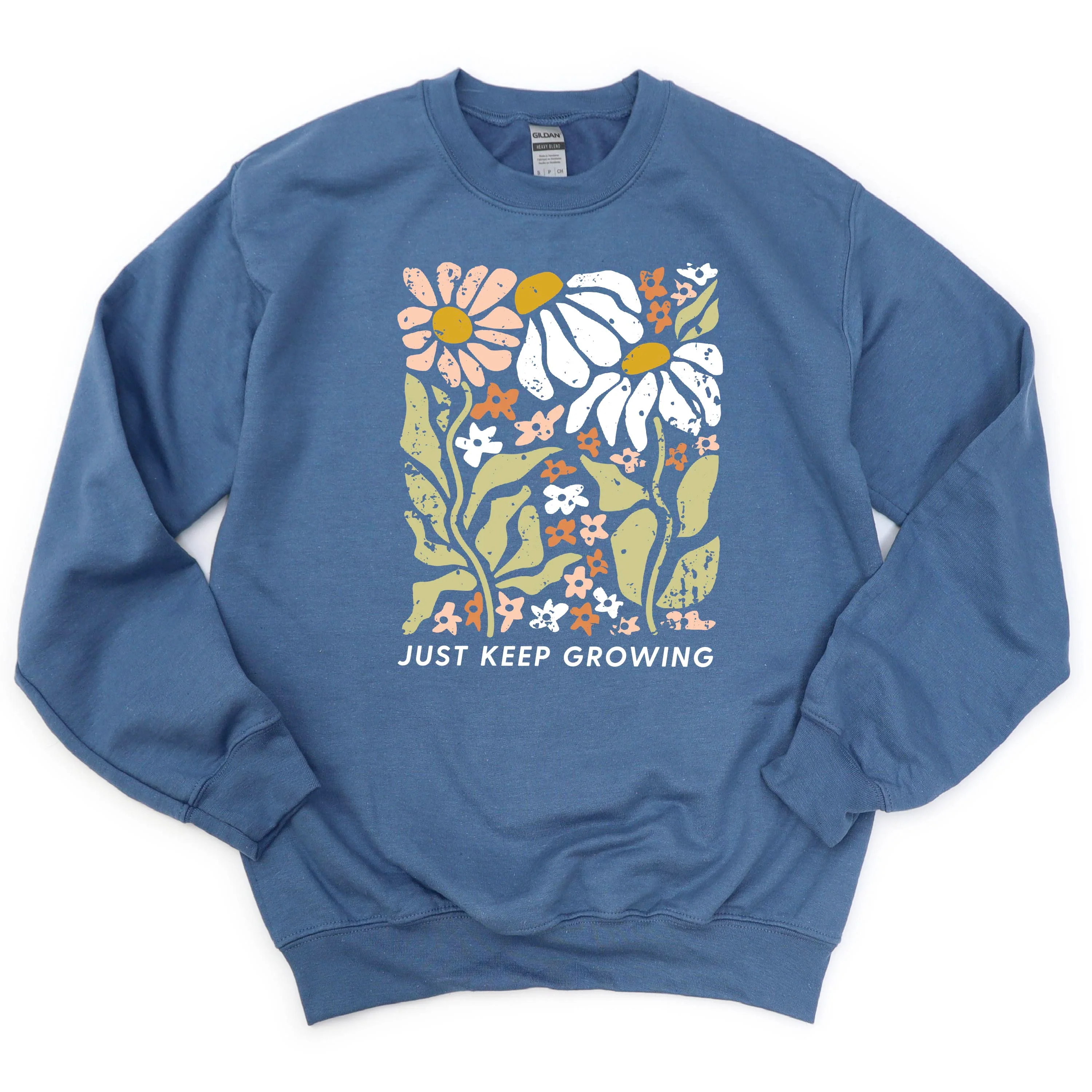 Just Keep Growing - BASIC FLEECE CREWNECK - Image 5