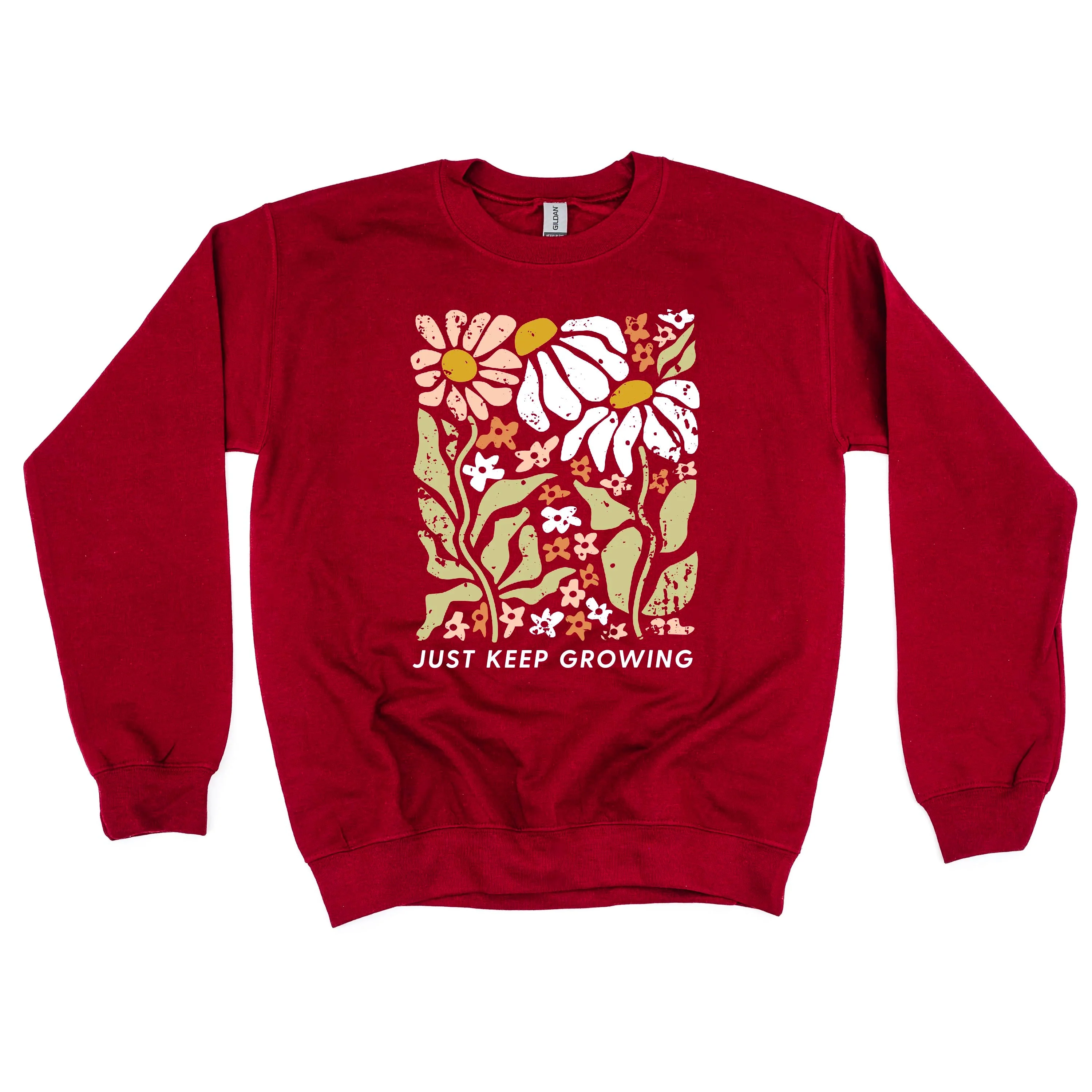 Just Keep Growing - BASIC FLEECE CREWNECK - Image 6