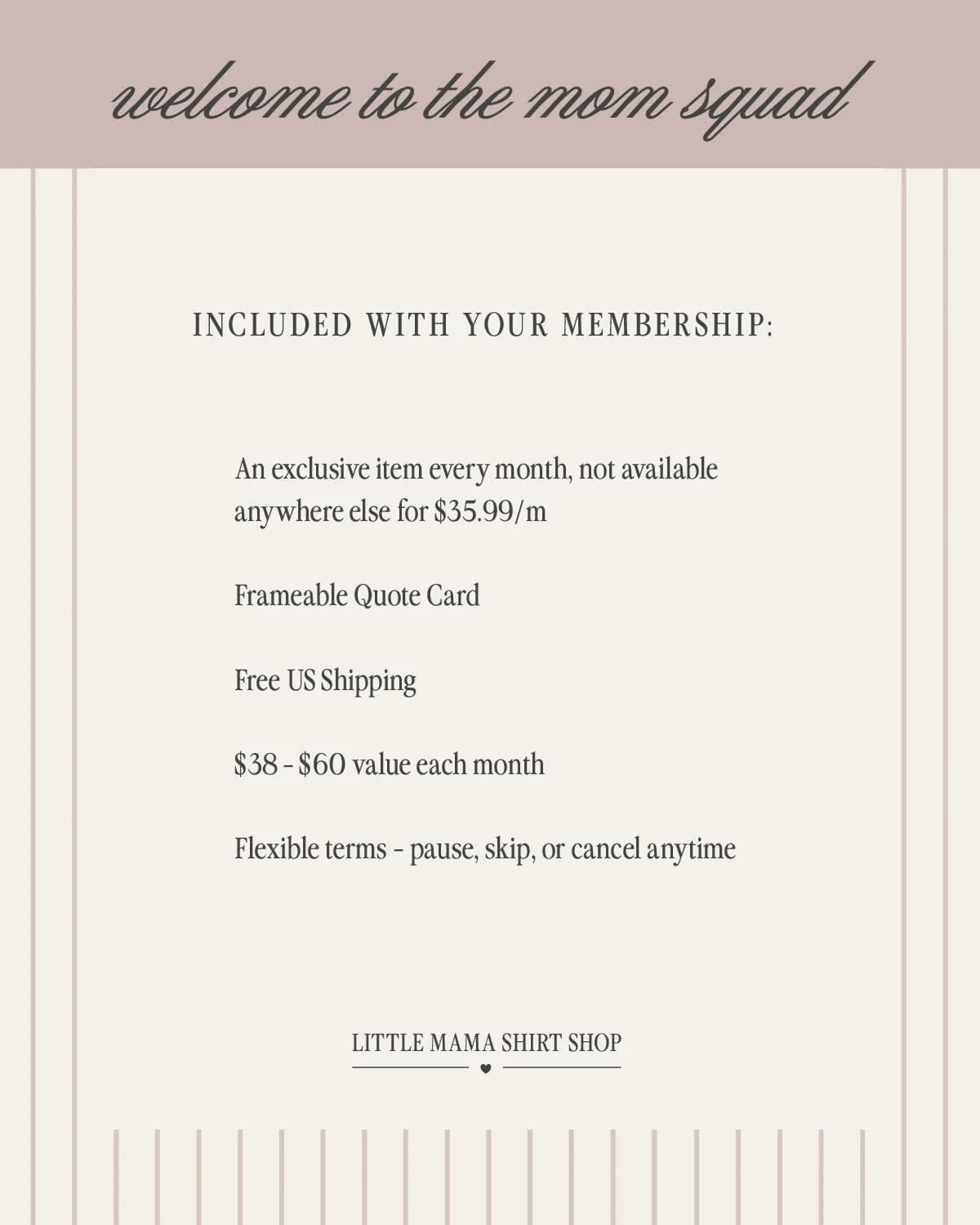 LMSS MOM SQUAD MEMBERSHIP (Shipping By April 5th) - Image 10