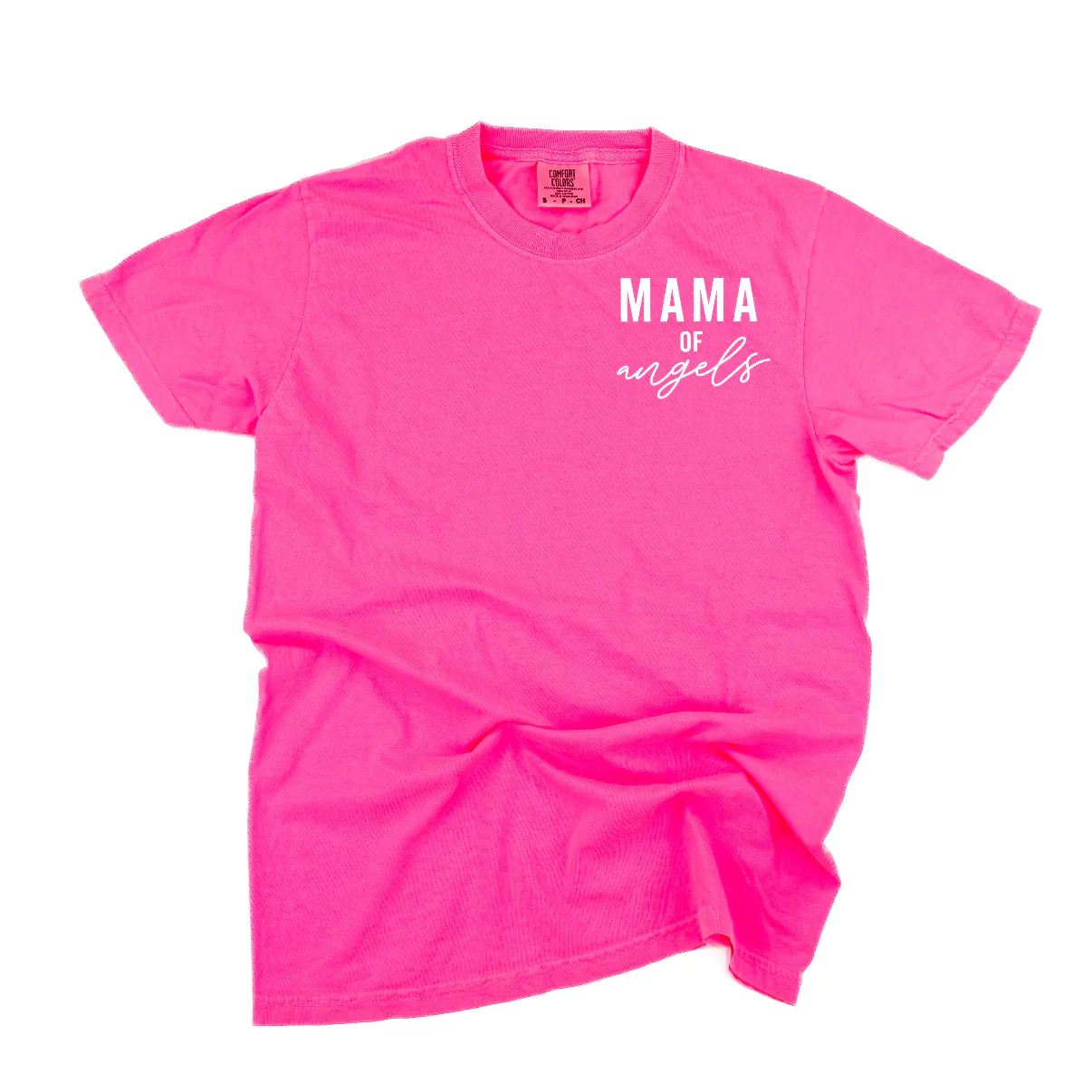 Mama/Mom of Angel(s) - Comfort Colors Tee - Image 3